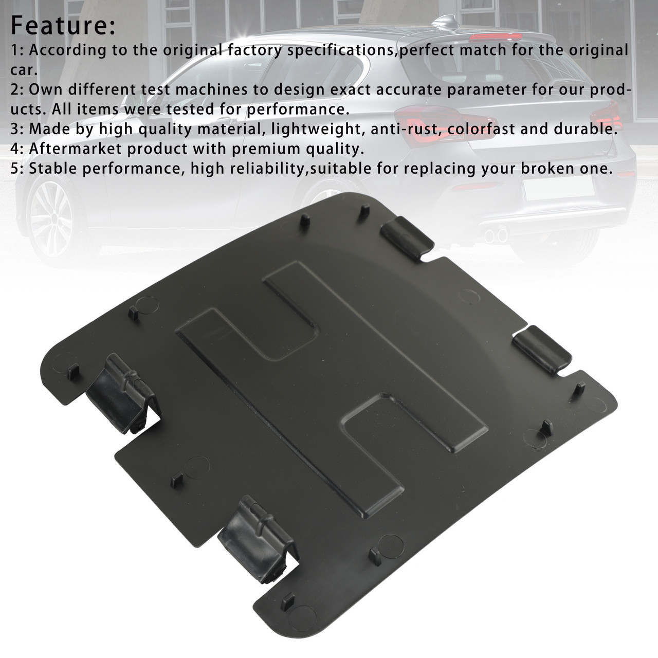 BMW 1 Series F20 F21 Wheel Housing Arch Lining Cover Bulb Change