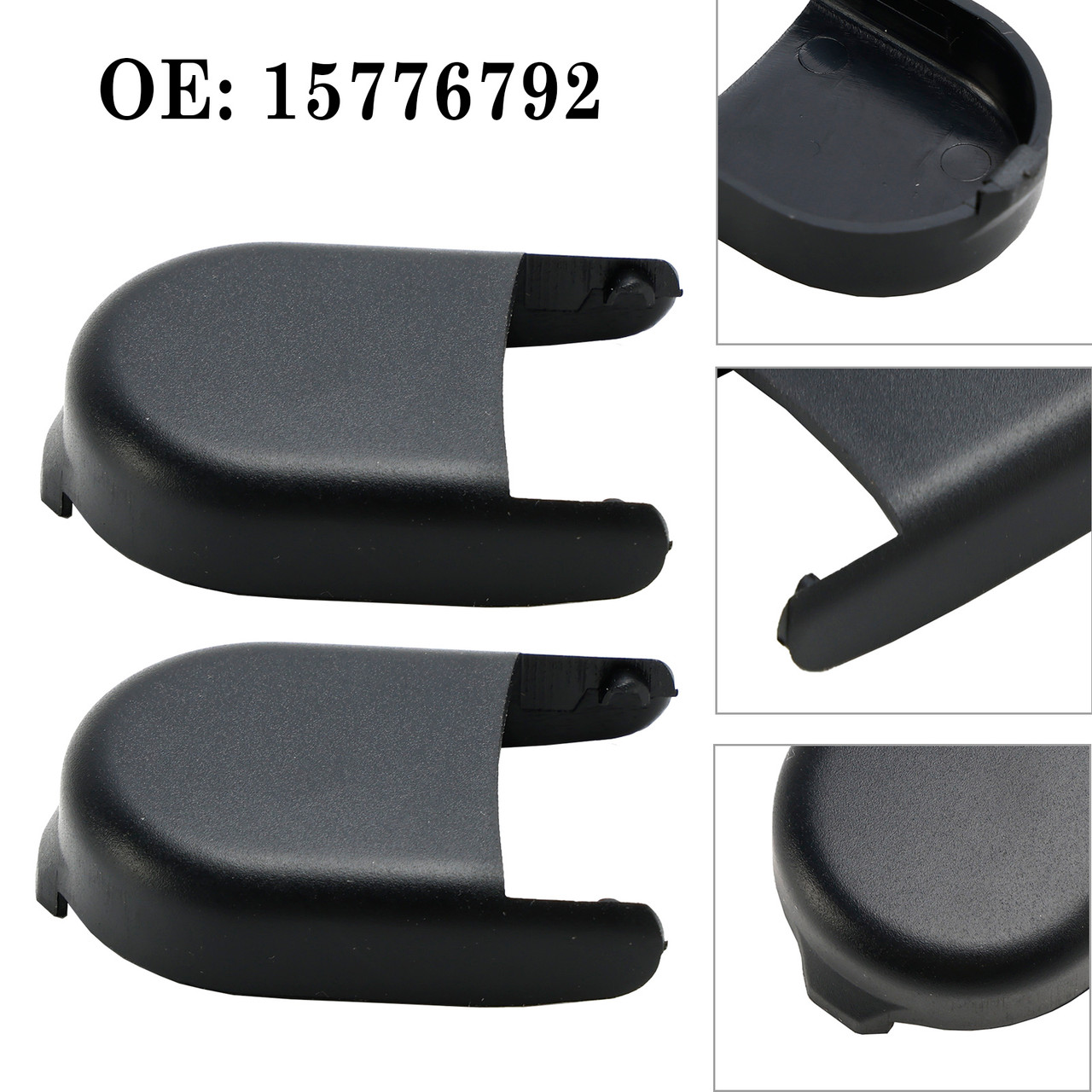 2 PCS Windshield Wiper Arm Nut Cap 15776792 for Chevrolet Silverado 07-19