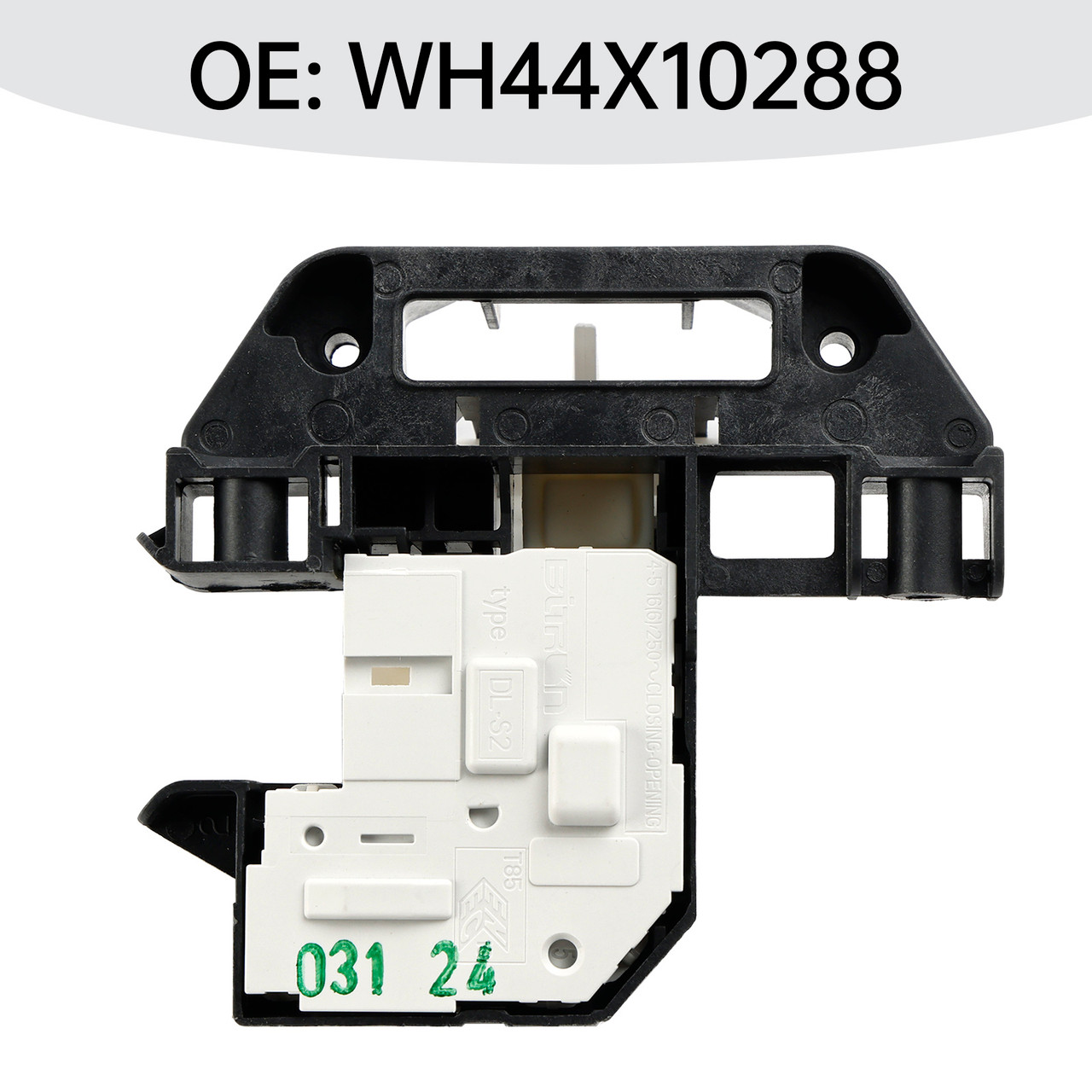 WH44X10288 Washing Machine Lid Lock Switch Replacement for GE