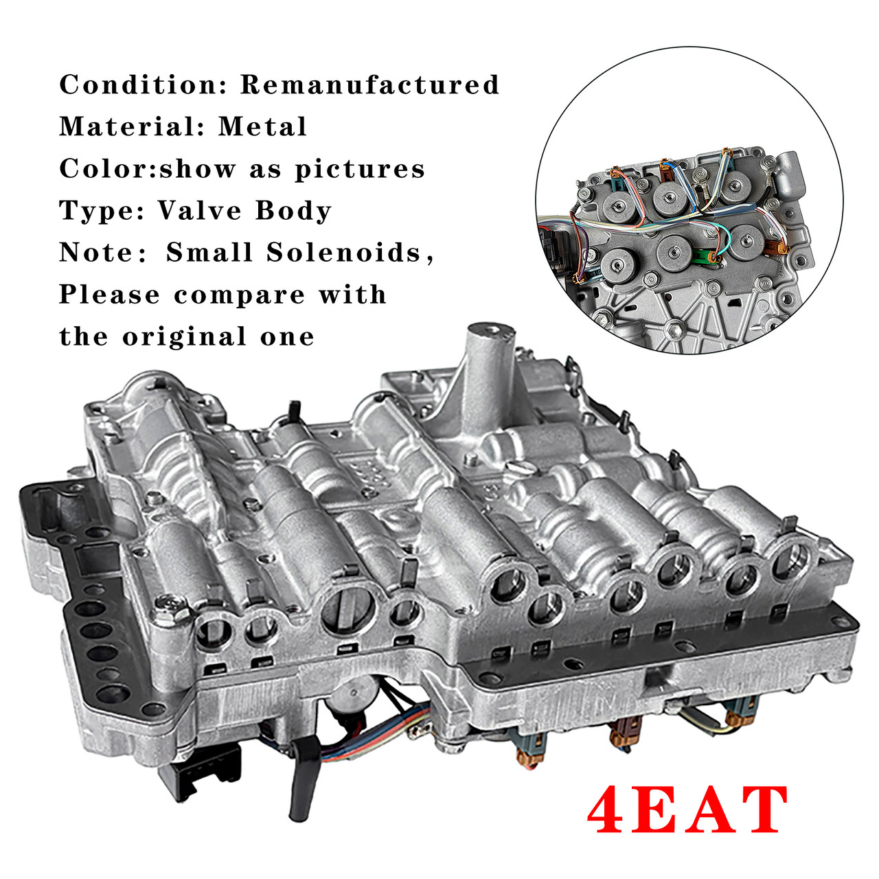 Subaru Forester Outback Impreza Transmission Valve Body with Solenoids 4EAT Generic