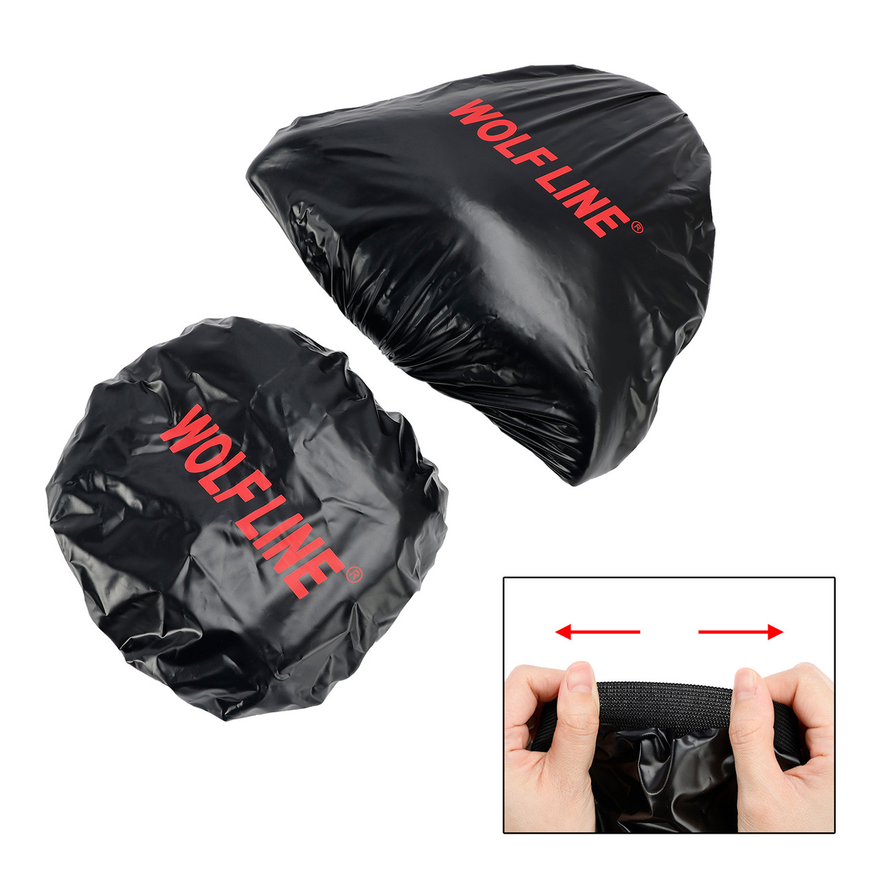 Motorcycle Road Racing Rider Passenger Seat Cover Cushion Waterproof Generic