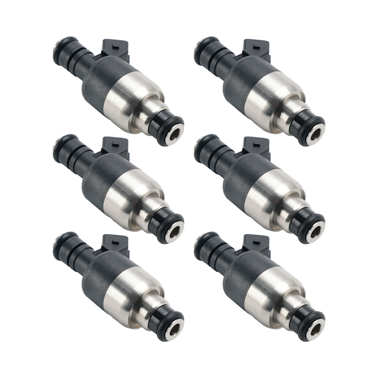 1987-1988 CADILLAC CIMARRON 6PCS Fuel Injector 5235136 Silver Generic