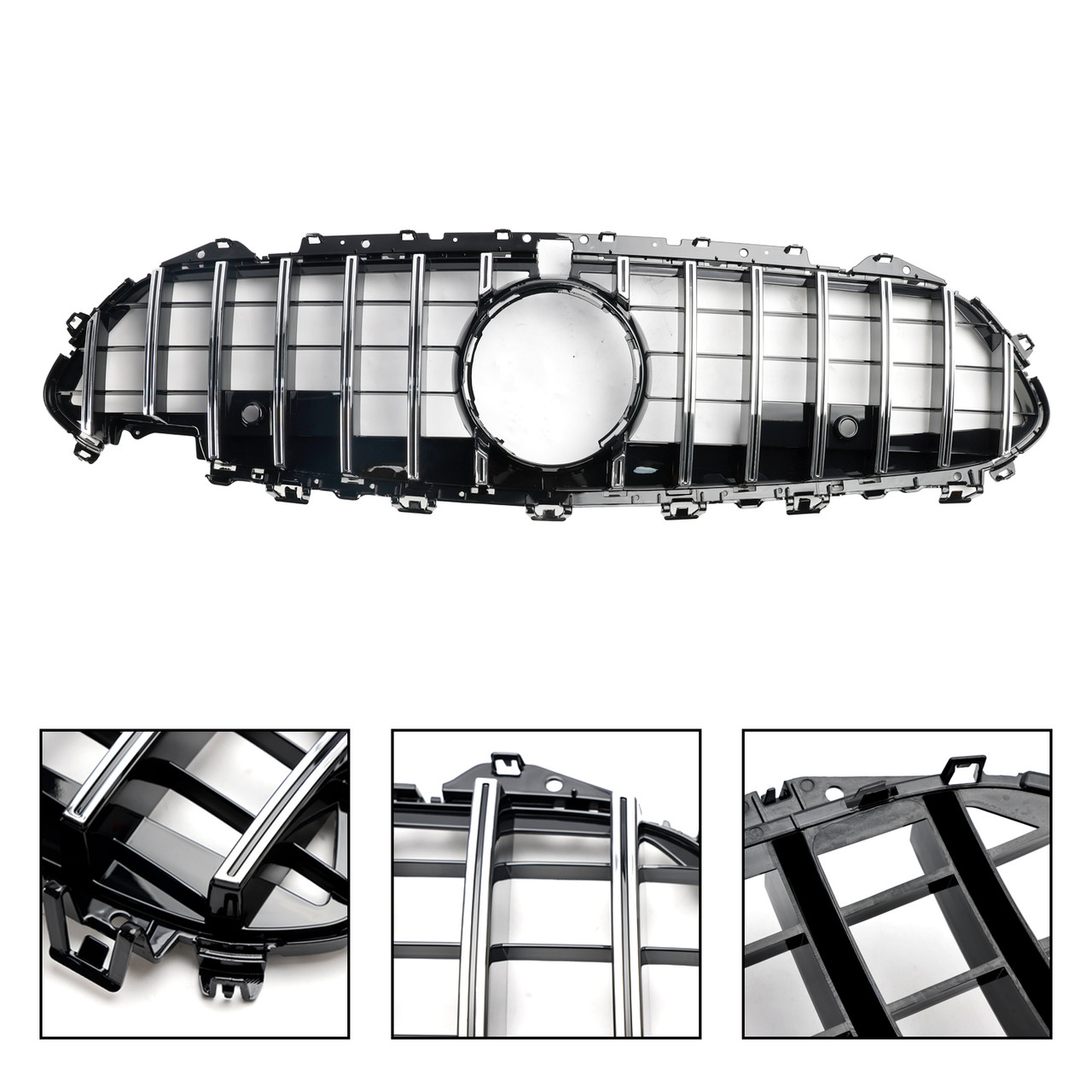 2018-2024 Mercedes CLS C257 W257 Coupe Front Bumper Grille Chrome Generic