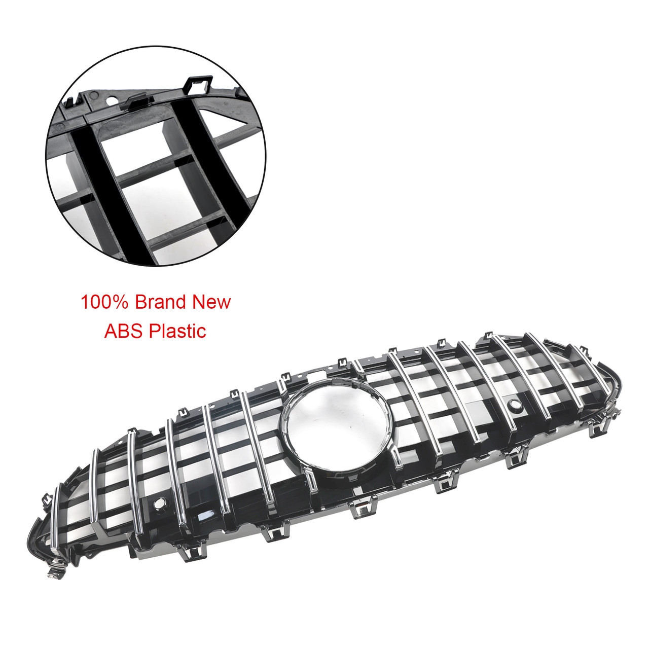 2018-2024 Mercedes CLS C257 W257 Coupe Front Bumper Grille Chrome Generic