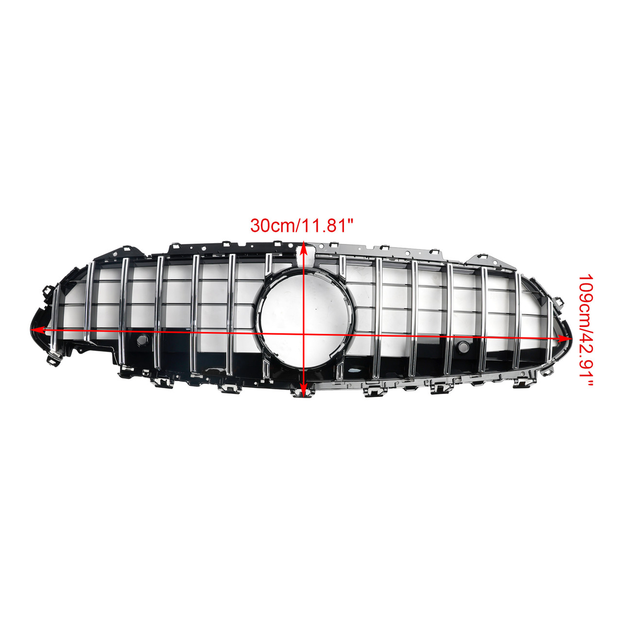 2018-2024 Mercedes CLS C257 W257 Coupe Front Bumper Grille Chrome Generic