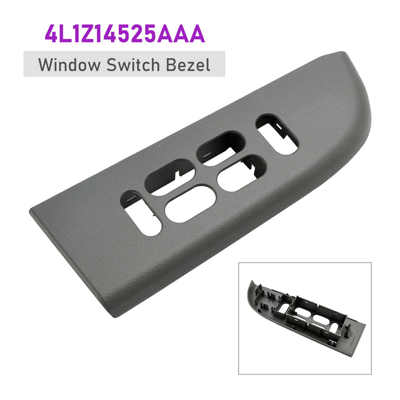 Ford Expedition Window Switch Bezel Driver Side Front 4L1Z14525AAA