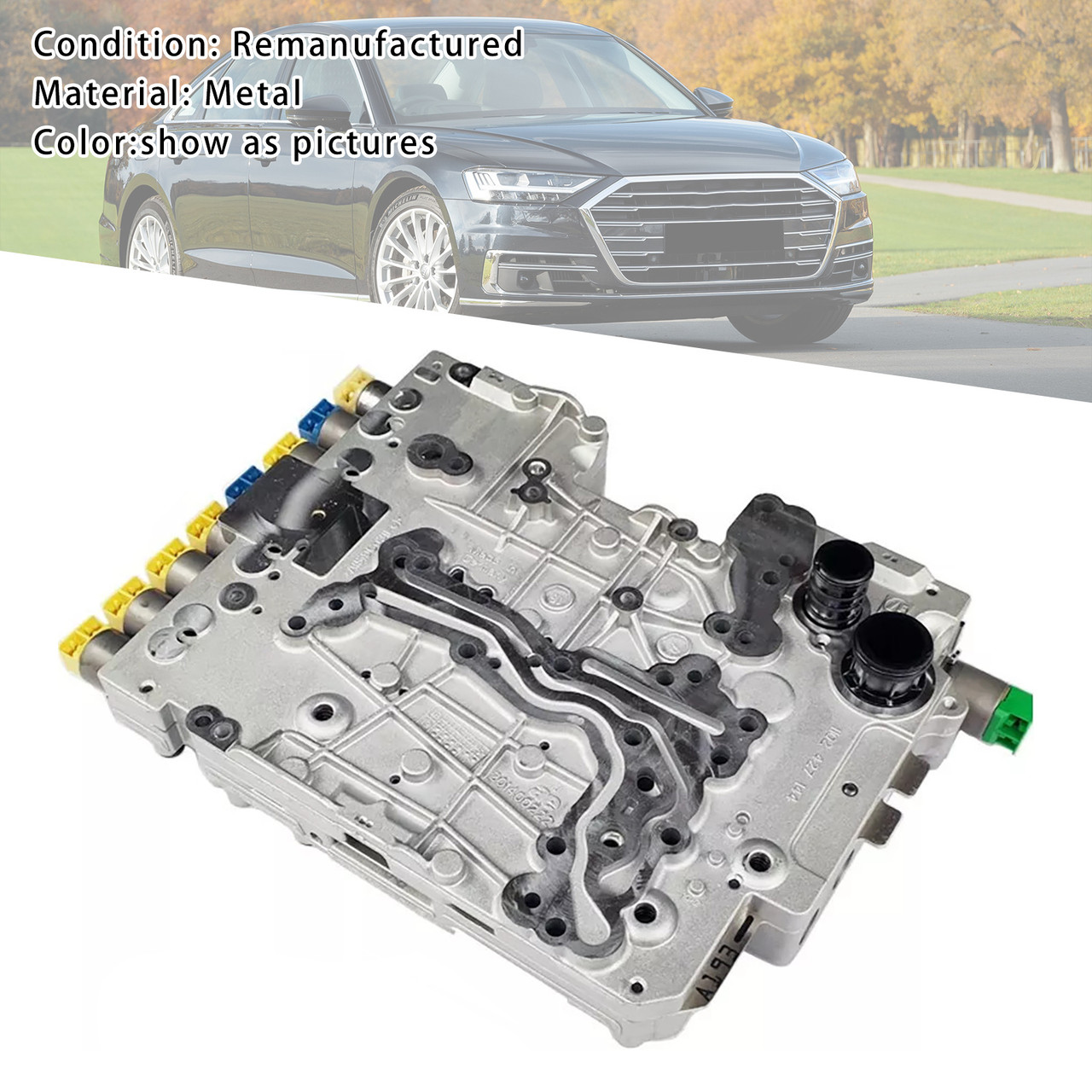 Audi A8 0D5 Automatic Transmission Solenoid Valve Body 8HP65