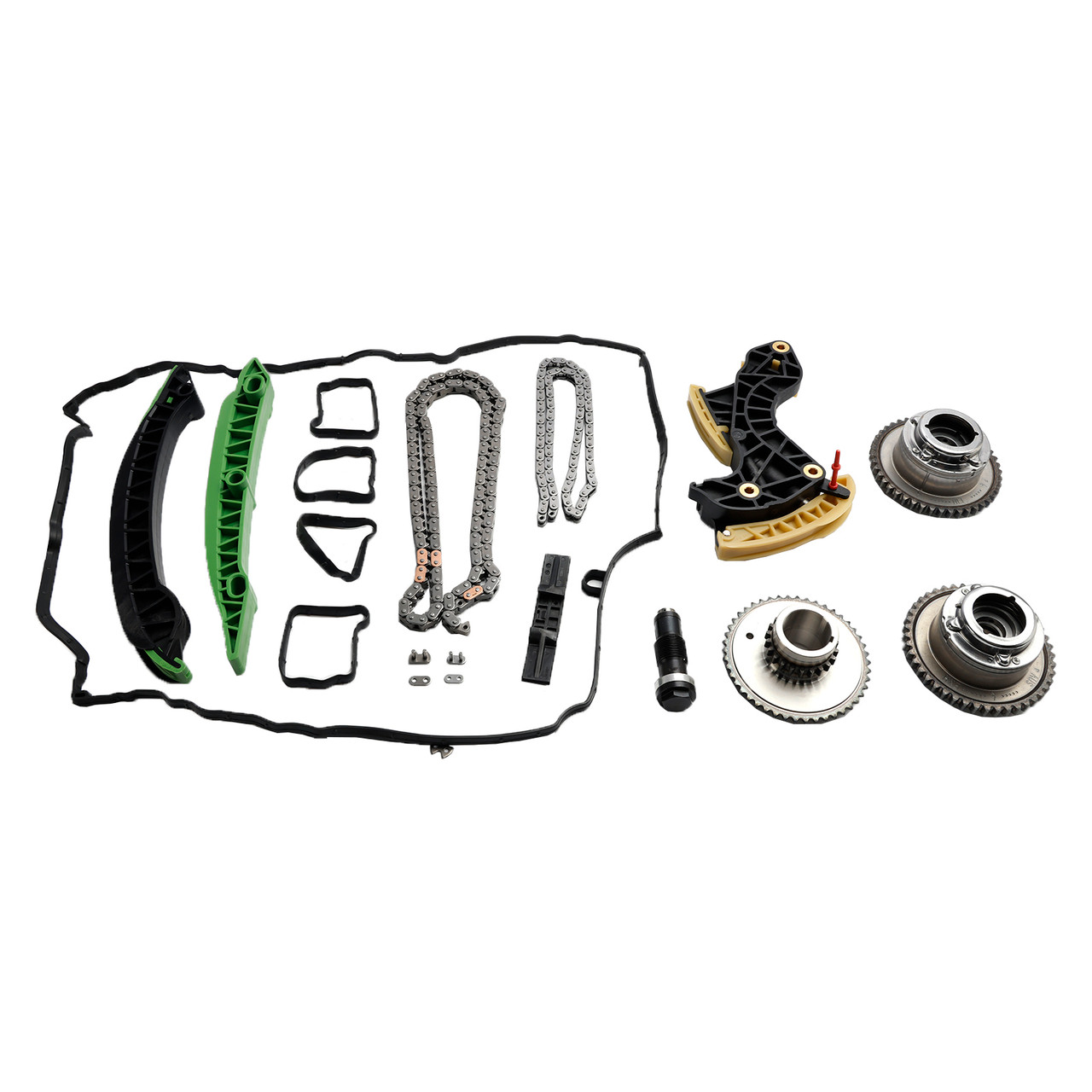 2007-2014 MERCEDES-BENZ C-CLASS Timing Chain Kit w/ Tensioner & Camshaft Gears Generic