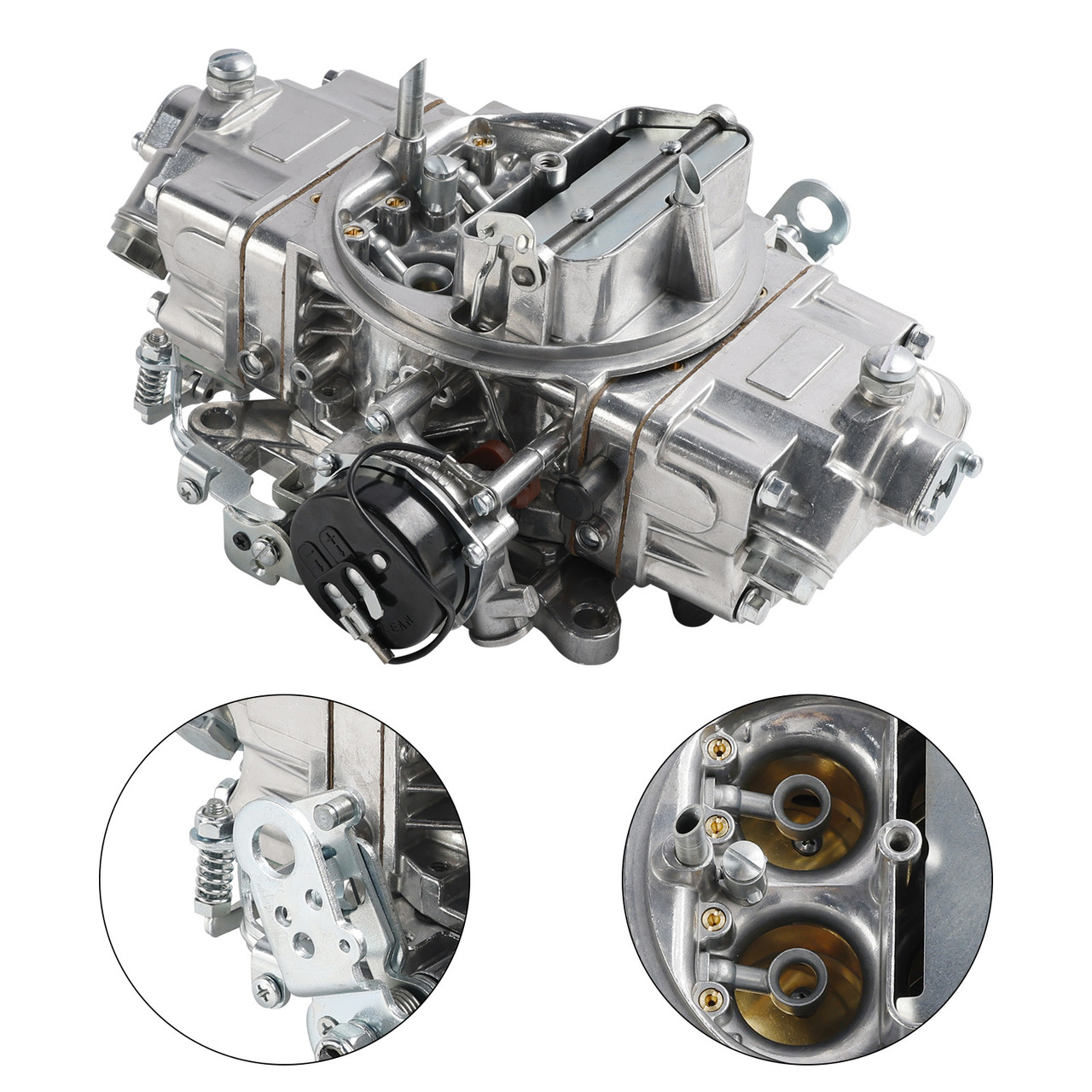 4 Barrel 650 CFM Brawler Double-Pumper Carburetor Electric Choke