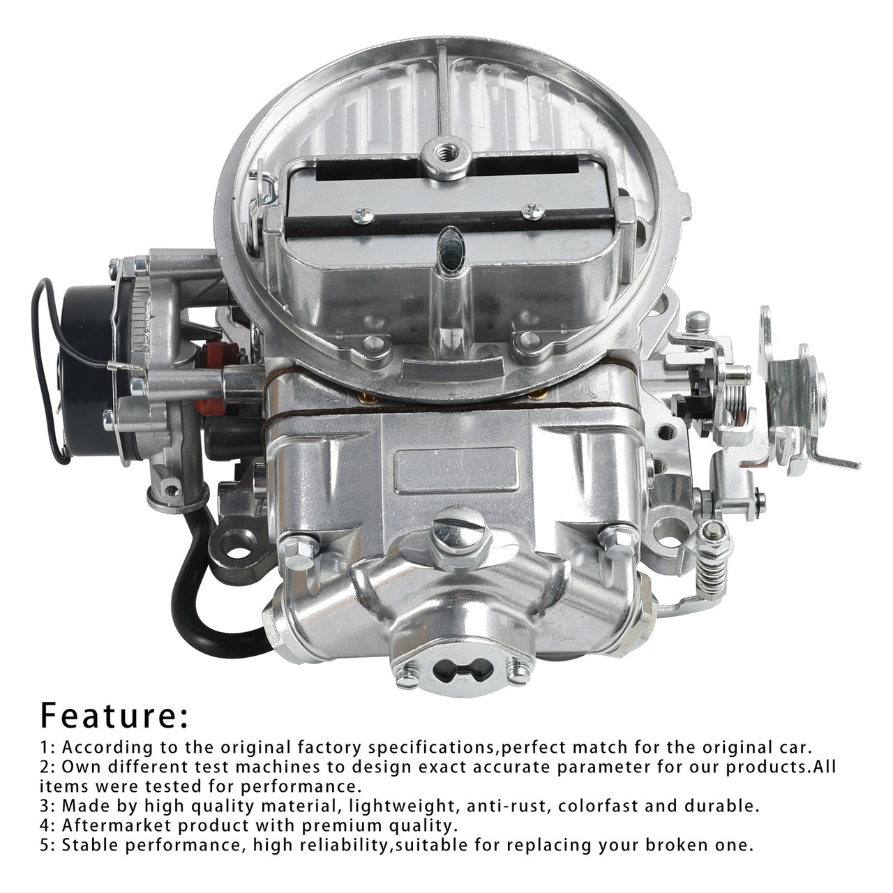 Holley 2300 2BBL Carburetor 500 CFM Electric Choke 0-80500 Generic