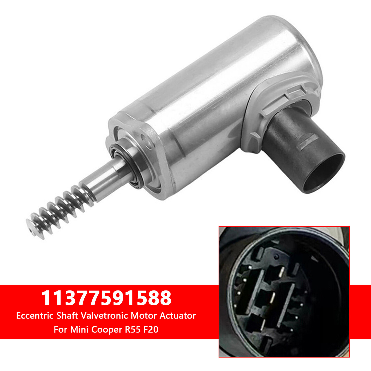2011-2016 Mini Cooper R55-61 Eccentric Shaft Valvetronic Motor Actuator 11377591588 Generic