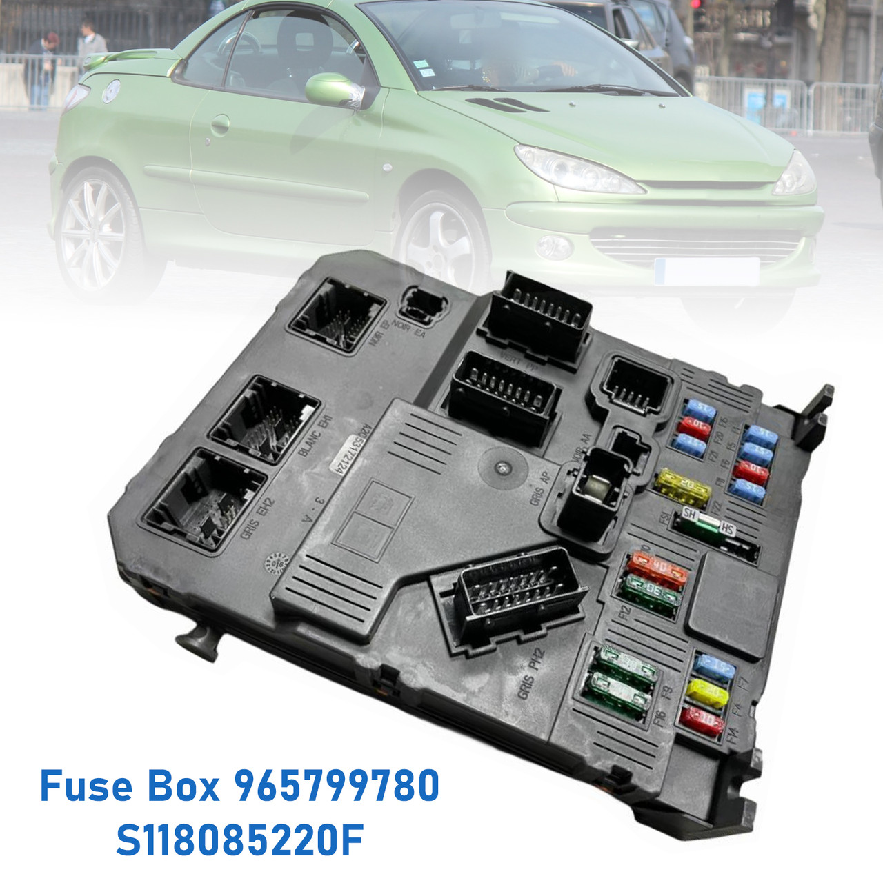 Peugeot 206 207 Fuse Box BSM 9657999780 S118085220F Generic