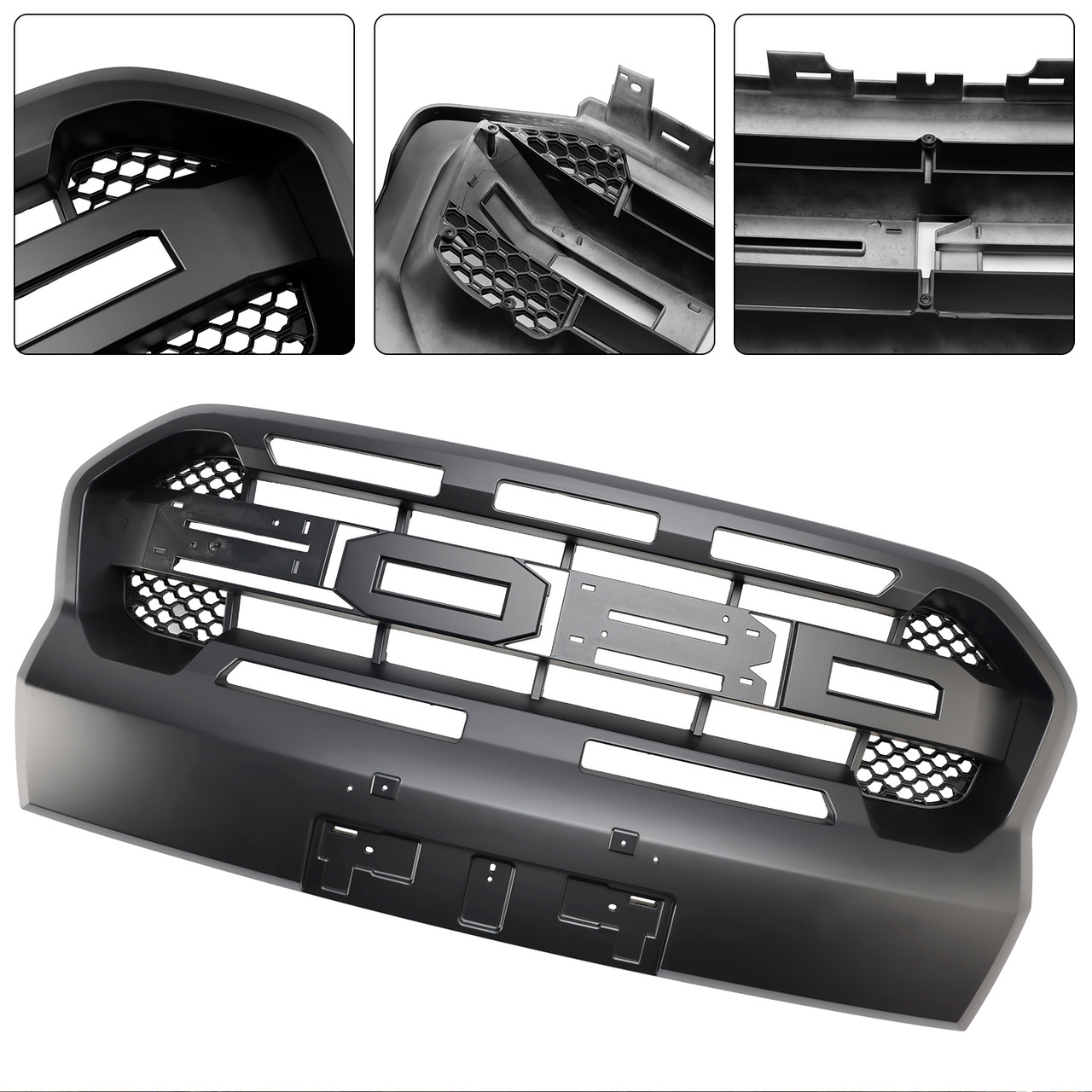 2019-2023 Ford Ranger T8 W/LED Raptor Style Front Bumper Grille Generic