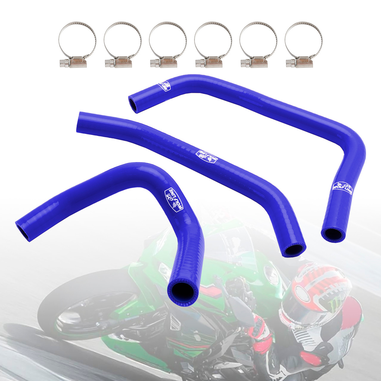 2023-2024 Kawasaki Ninja ZX-4RR/ZX-4R Silicone Radiator coolant