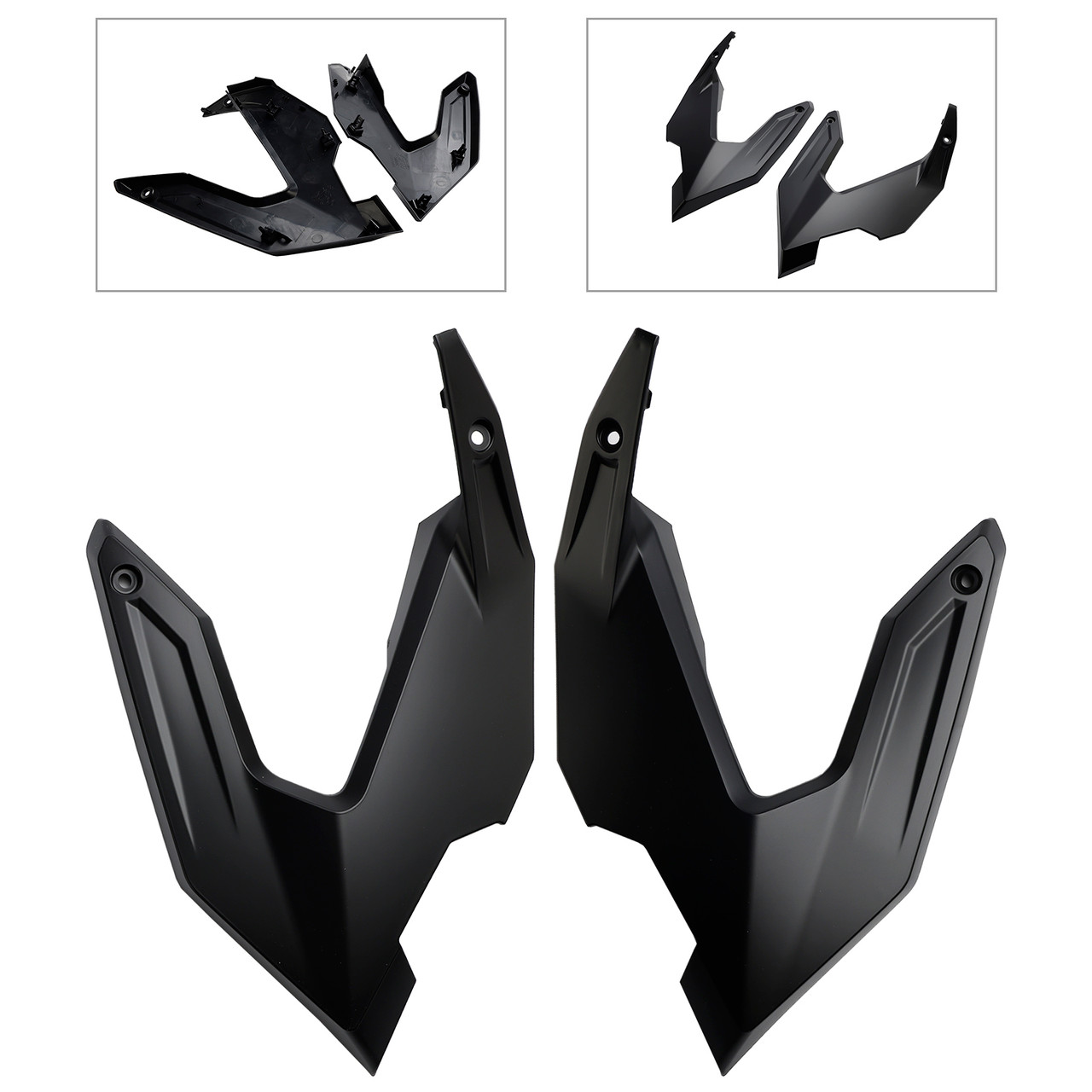 2023-2024 Honda ADV 160 Frame Side Cover Guard Fairing Matte Black Generic
