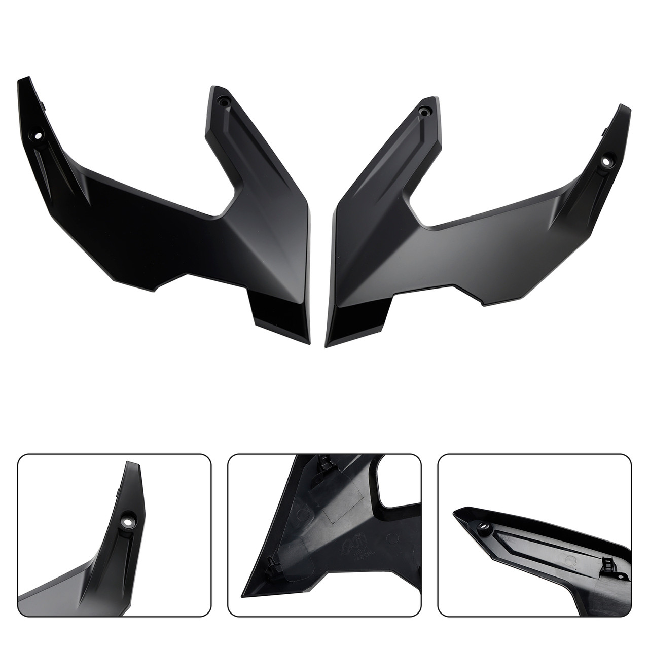 2023-2024 Honda ADV 160 Frame Side Cover Guard Fairing Matte Black Generic
