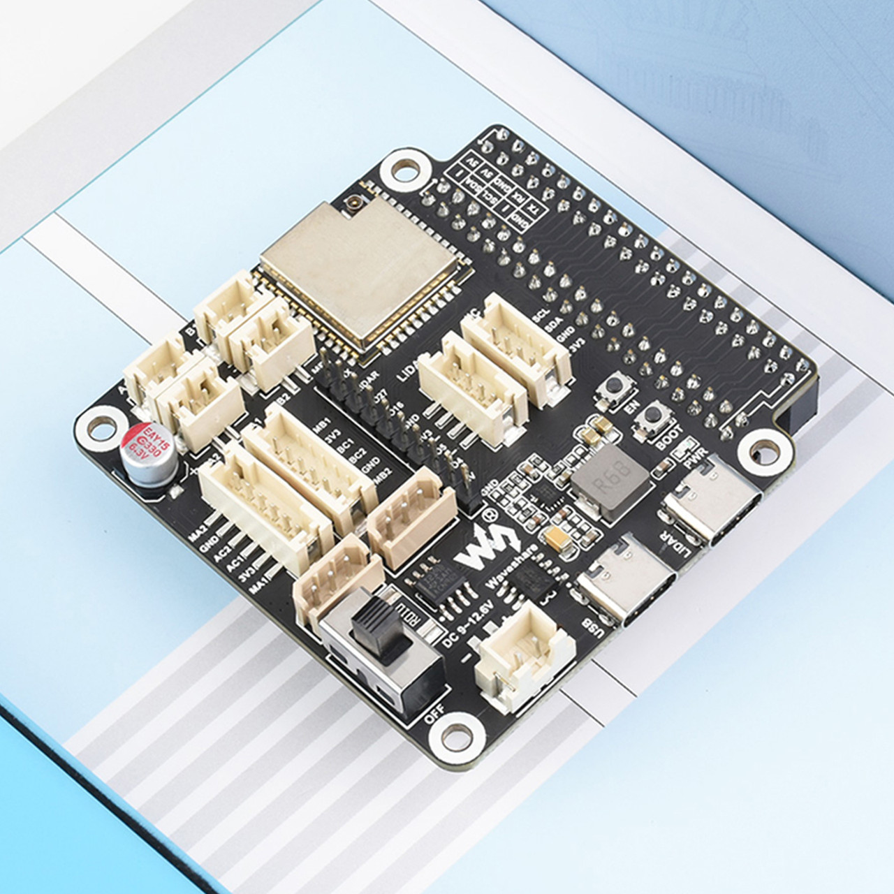 Robot Universal Driver Board ESP32-WROOM-32 Module For Raspberry
