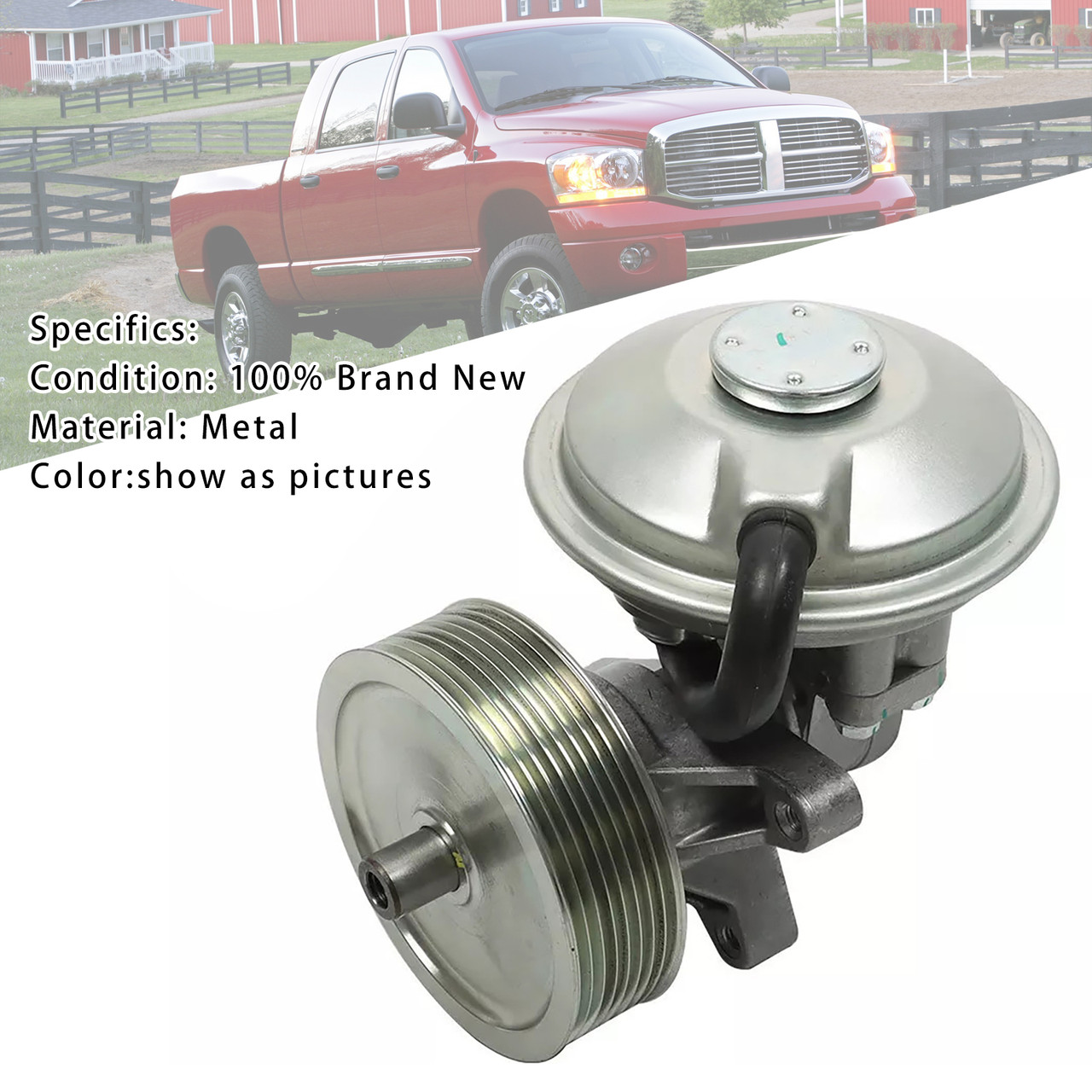 2003-2007 Dodge Cummins Ram 2500 3500 5.9L 6.7L Mechanical Vacuum