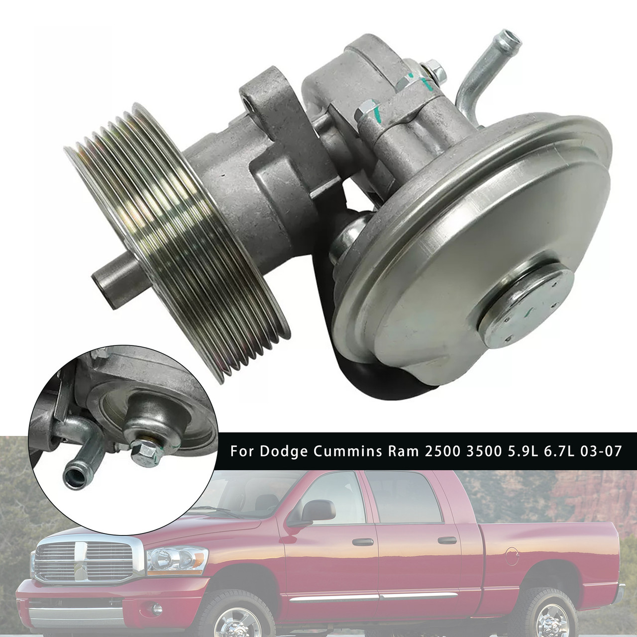 2003-2007 Dodge Cummins Ram 2500 3500 5.9L 6.7L Mechanical Vacuum