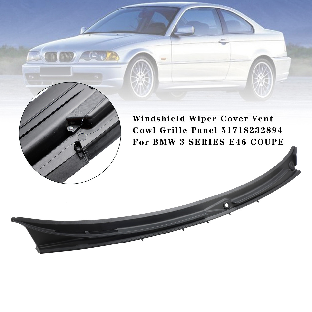 1999-2006 BMW 3-Series E46 Coupe/Convertible Windshield Wiper