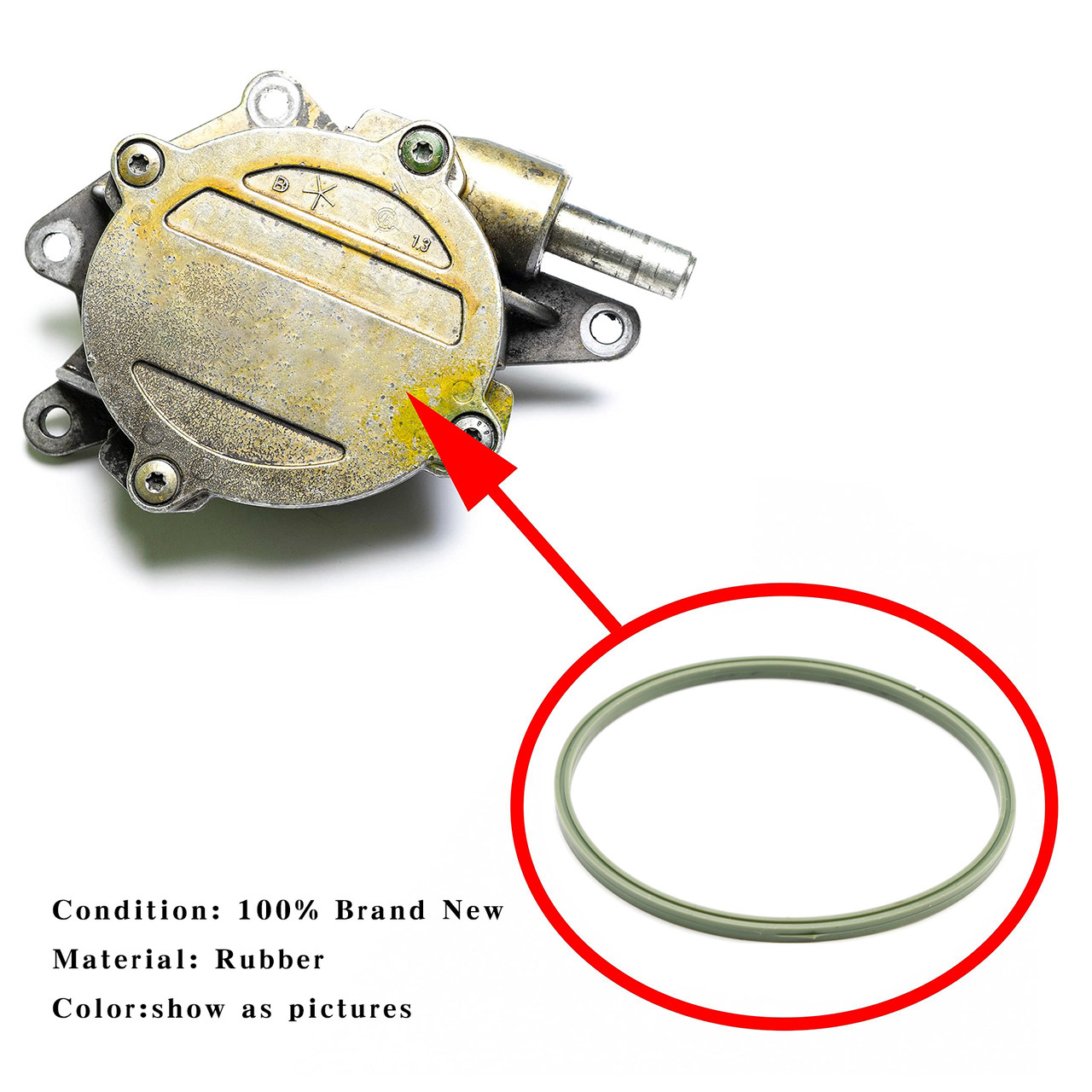 Mercedes Benz C-class GLK-class E-class CLK-class Vito Viano Sprinter Vacuum Pump Repair Seal 6422300065 Repair Kit Generic