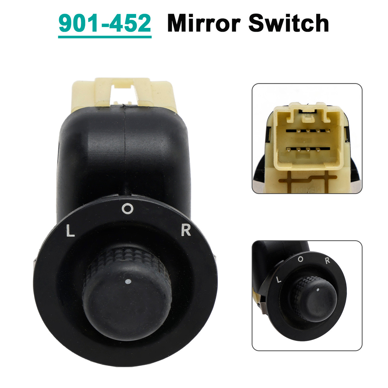 2007-2012 Dodge Caliber Charger Magnum Power Mirror Switch 901-452 Generic