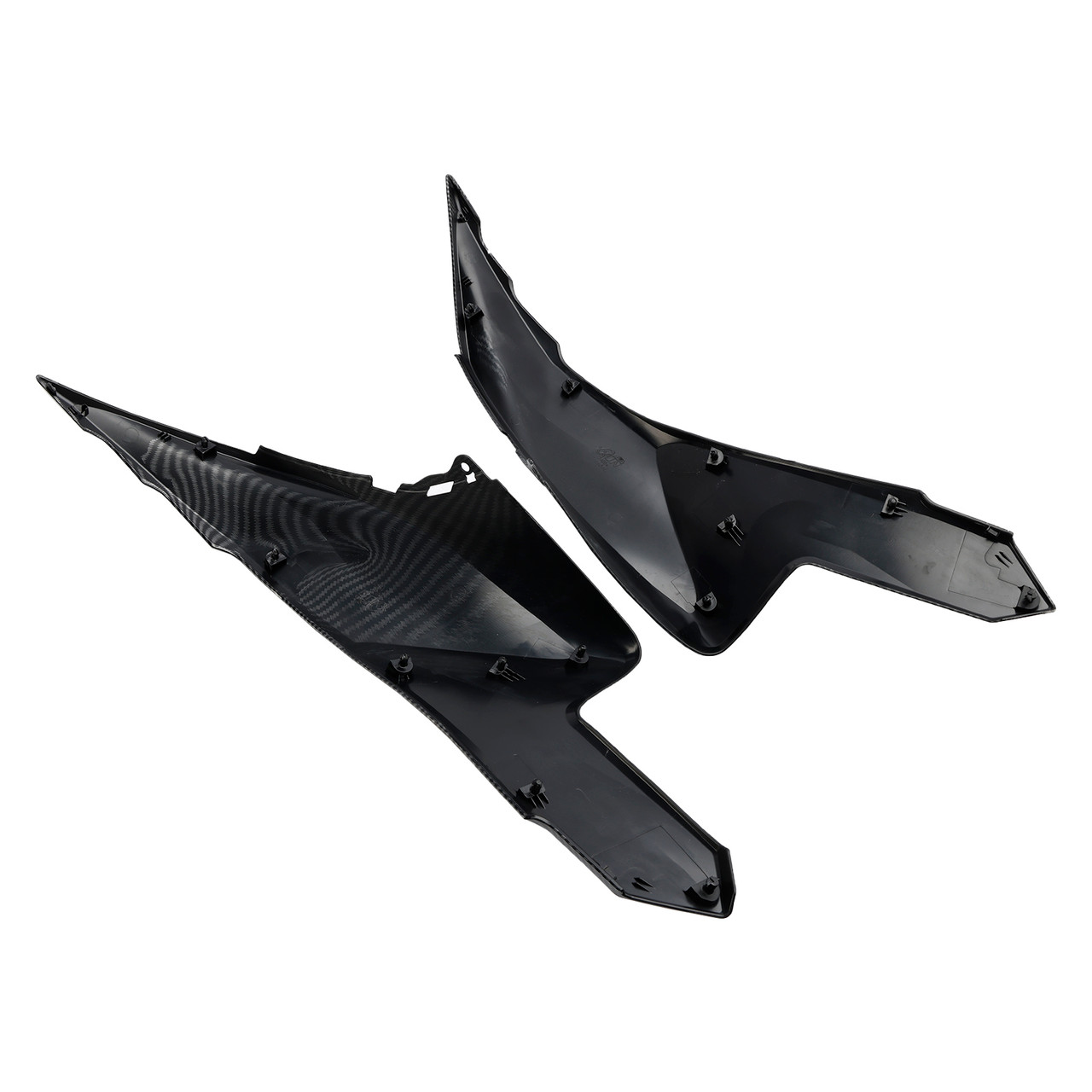 2022-2024 Kawasaki Versys650/ KLE650 1 pair Side Panels Covers Carbon Generic