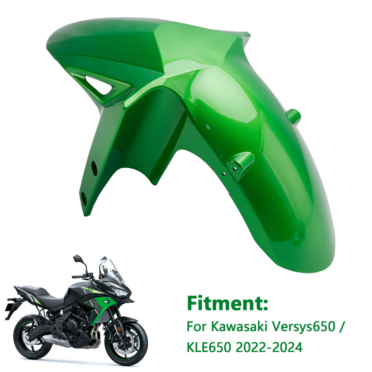 2022-2024 Kawasaki Versys650/ KLE650 Front Fender Mudguard Fairing