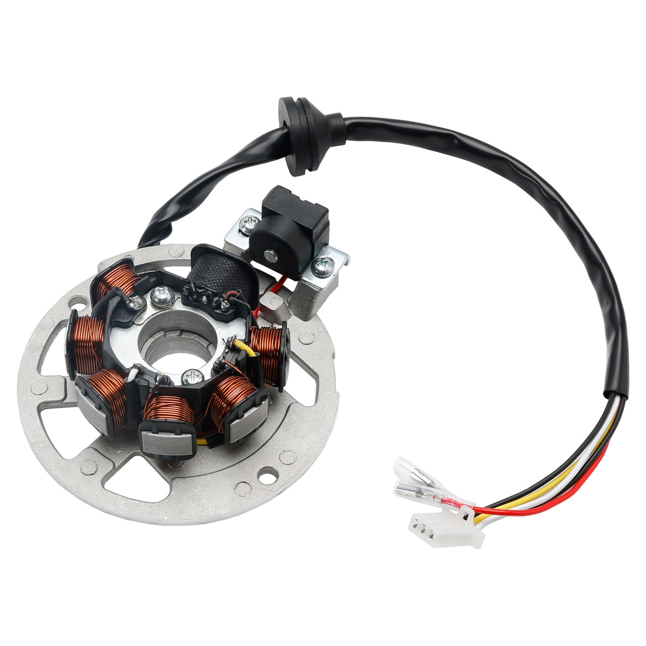 SMC ATV Mini Ram Urban Ares Grizzly 50 7 Poles Ignition stator with Base Assembly 5-Wire 35560-NAF-00 Generic