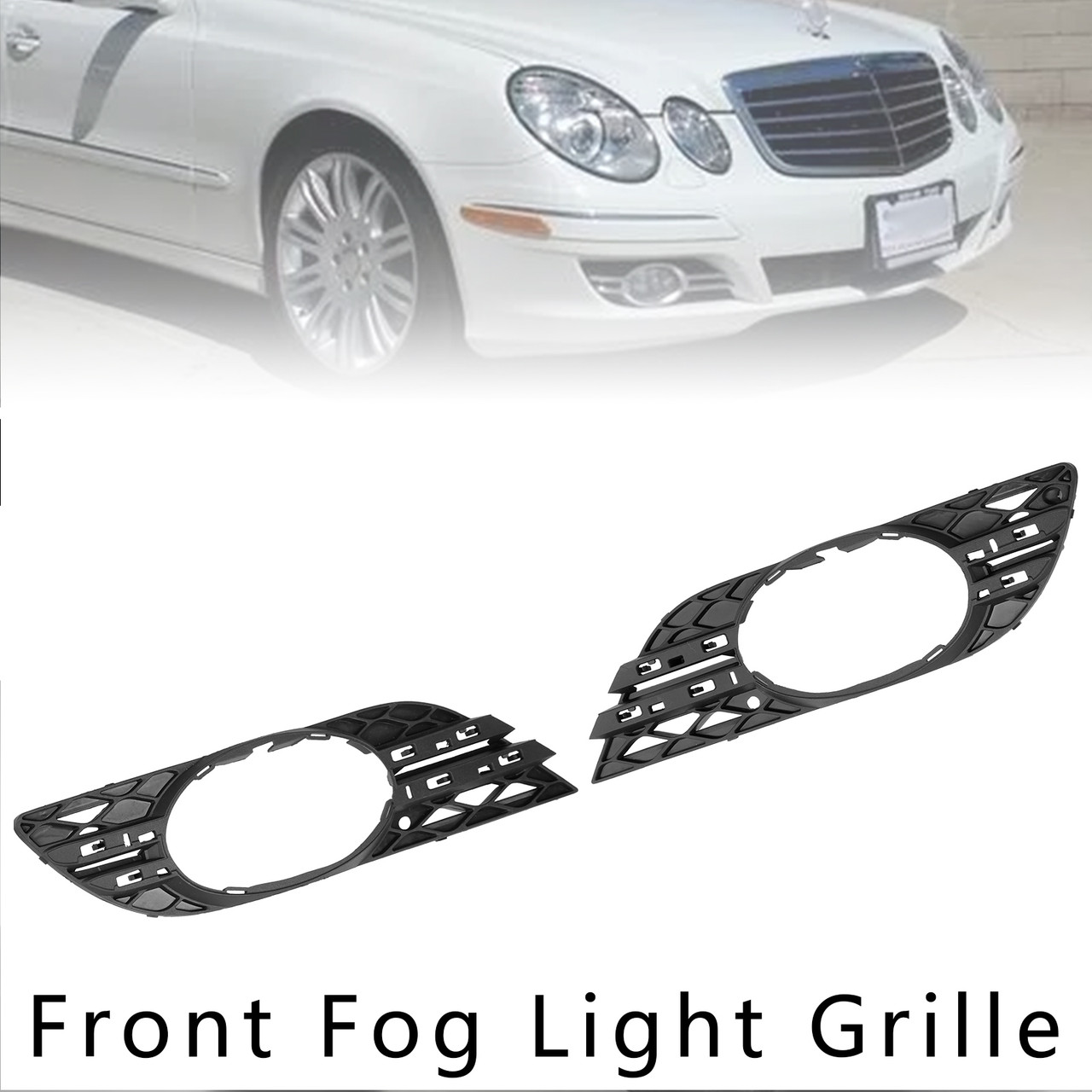 2007-2009 Mercedes Benz E-Class W211 E320 E550 2PCS Fog Light Trim