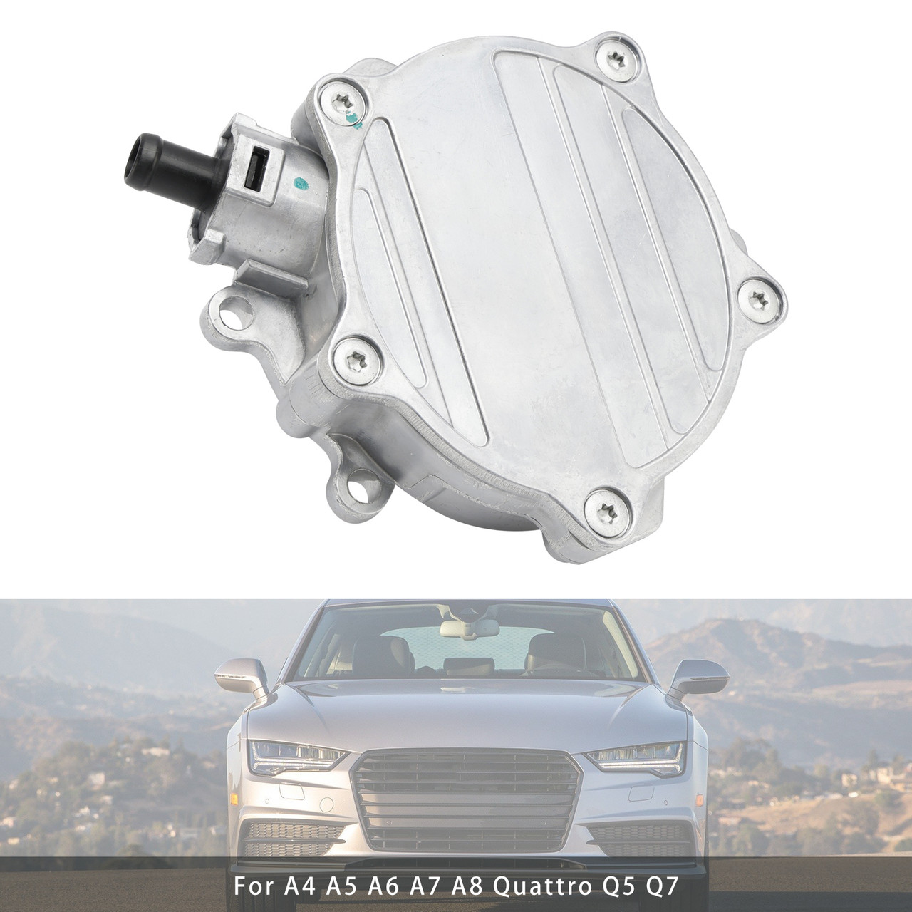 2005-2018 Audi A4 A5 A6 A7 A8 Quattro Q5 Q7 Brake Vacuum Pump 06E145100M Generic