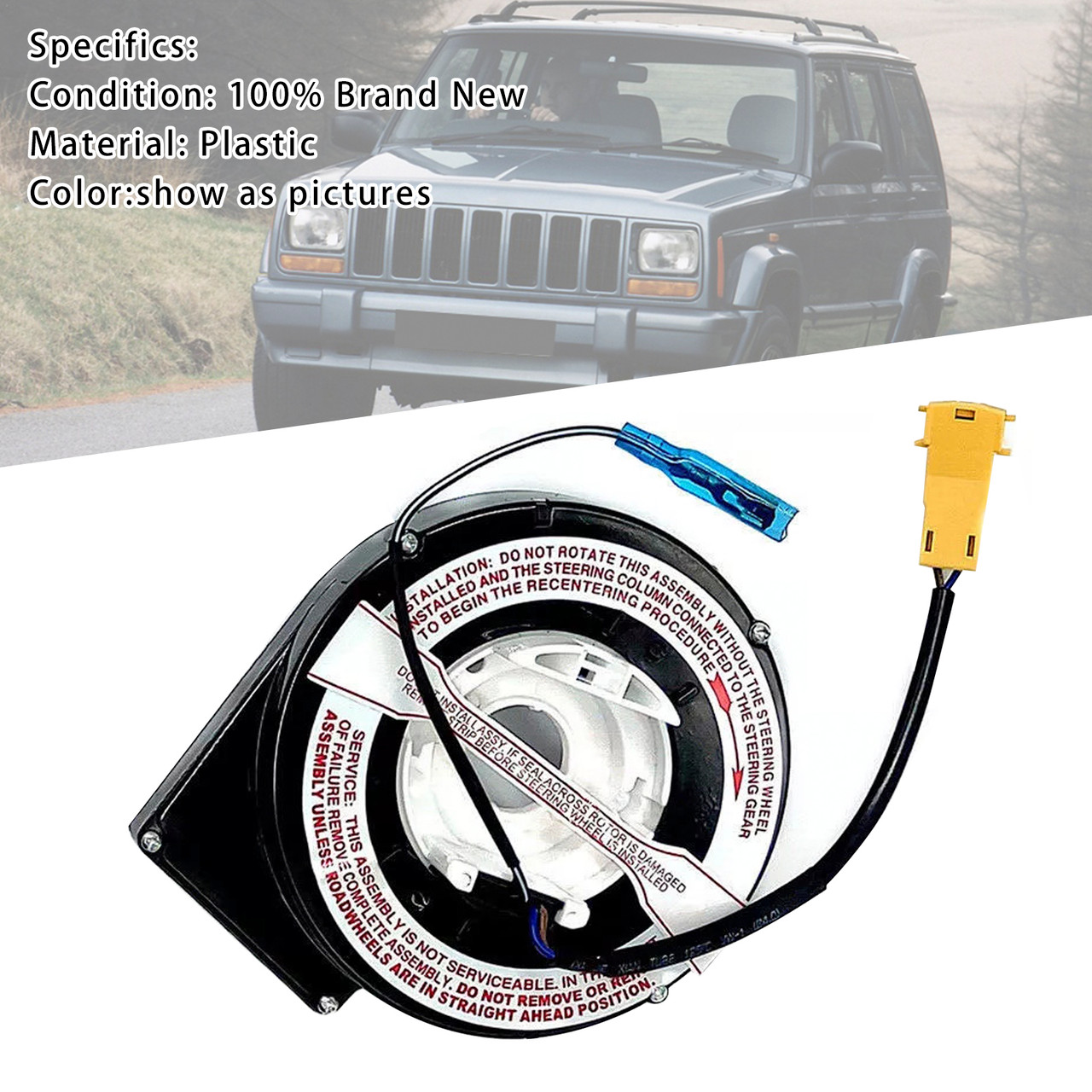 1997-2000 Wrangler Steering Wheel Clock Spring 56009070 Generic
