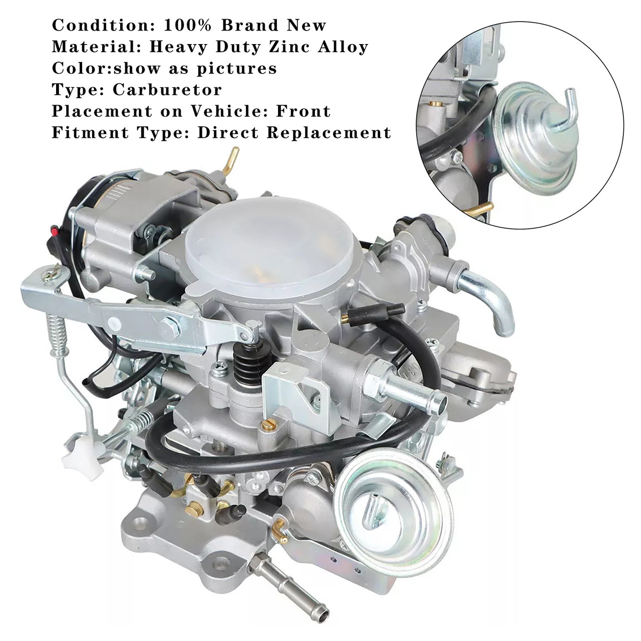 1992-1999 Toyota 1FZ Land Cruiser Carburetor 21100-66010 Generic
