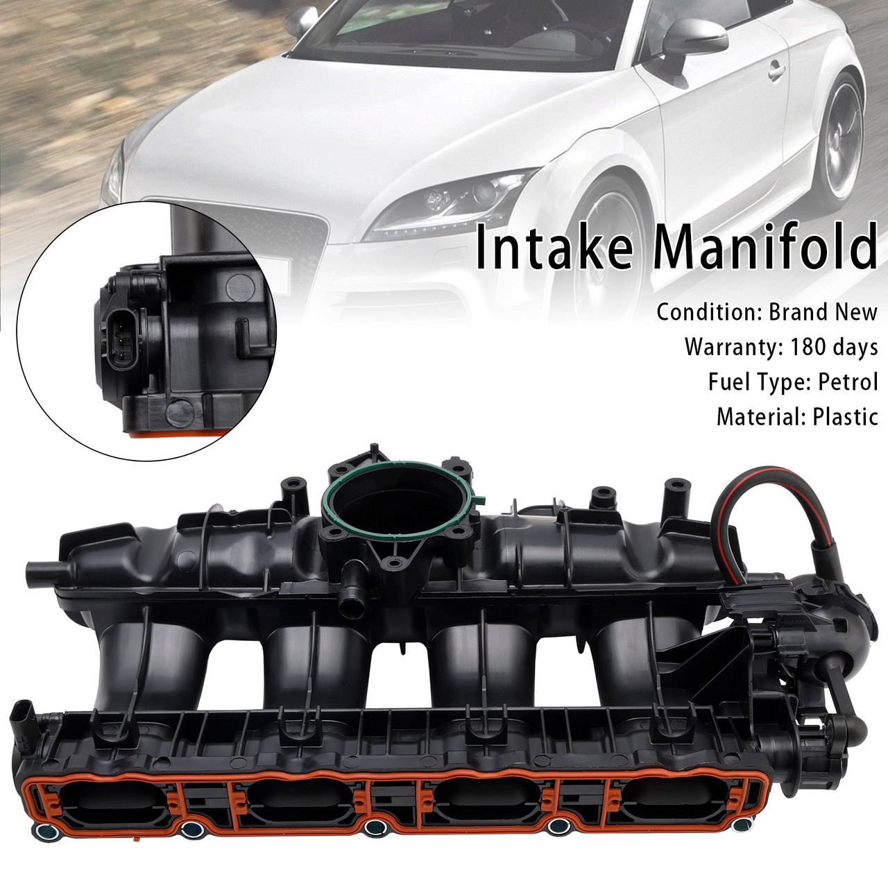 2008-2016 VW Scirocco 137 Coupe 2.0 Air Inlet Intake Manifold