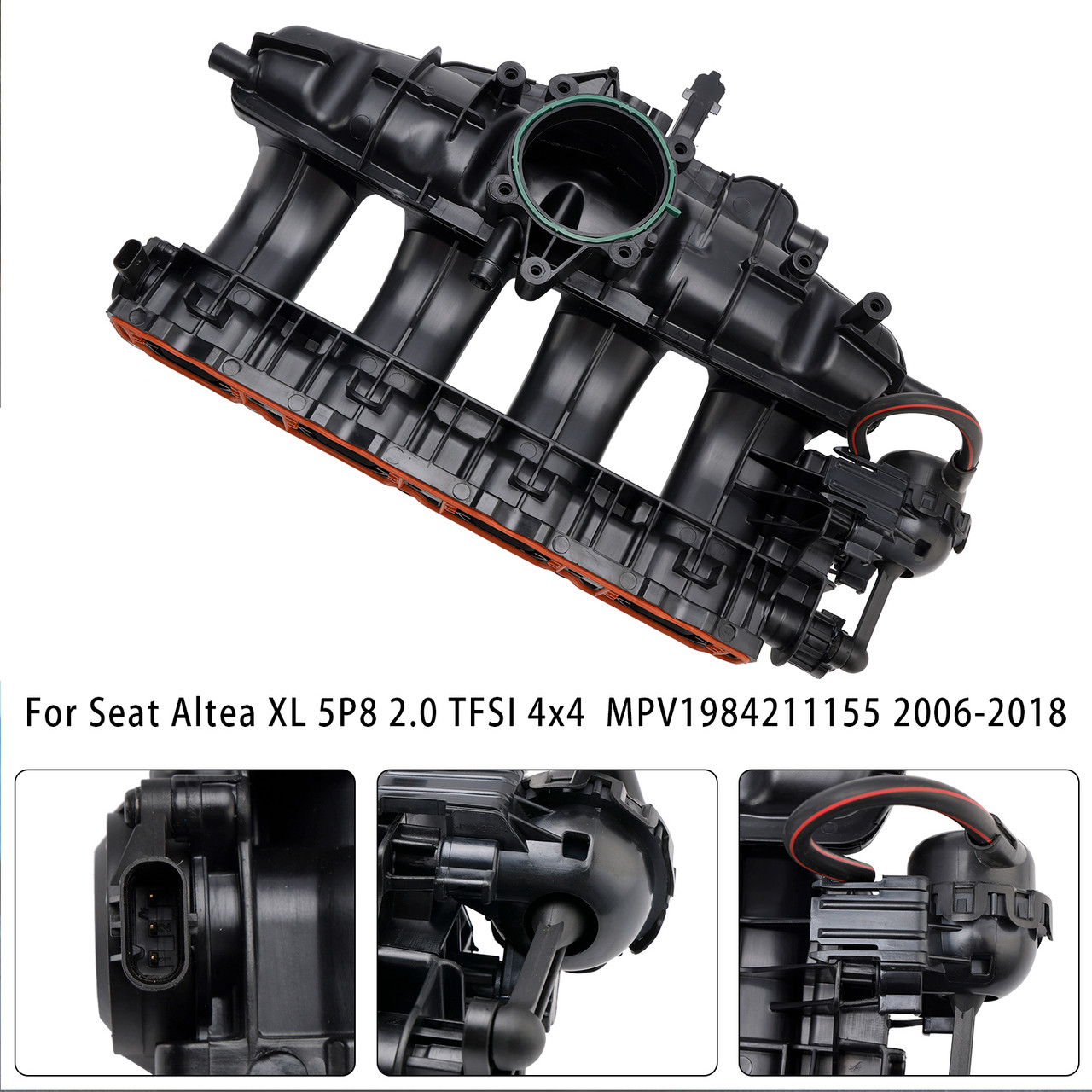 2008-2016 VW Scirocco 137 Coupe 2.0 Air Inlet Intake Manifold 06J133201BD Generic