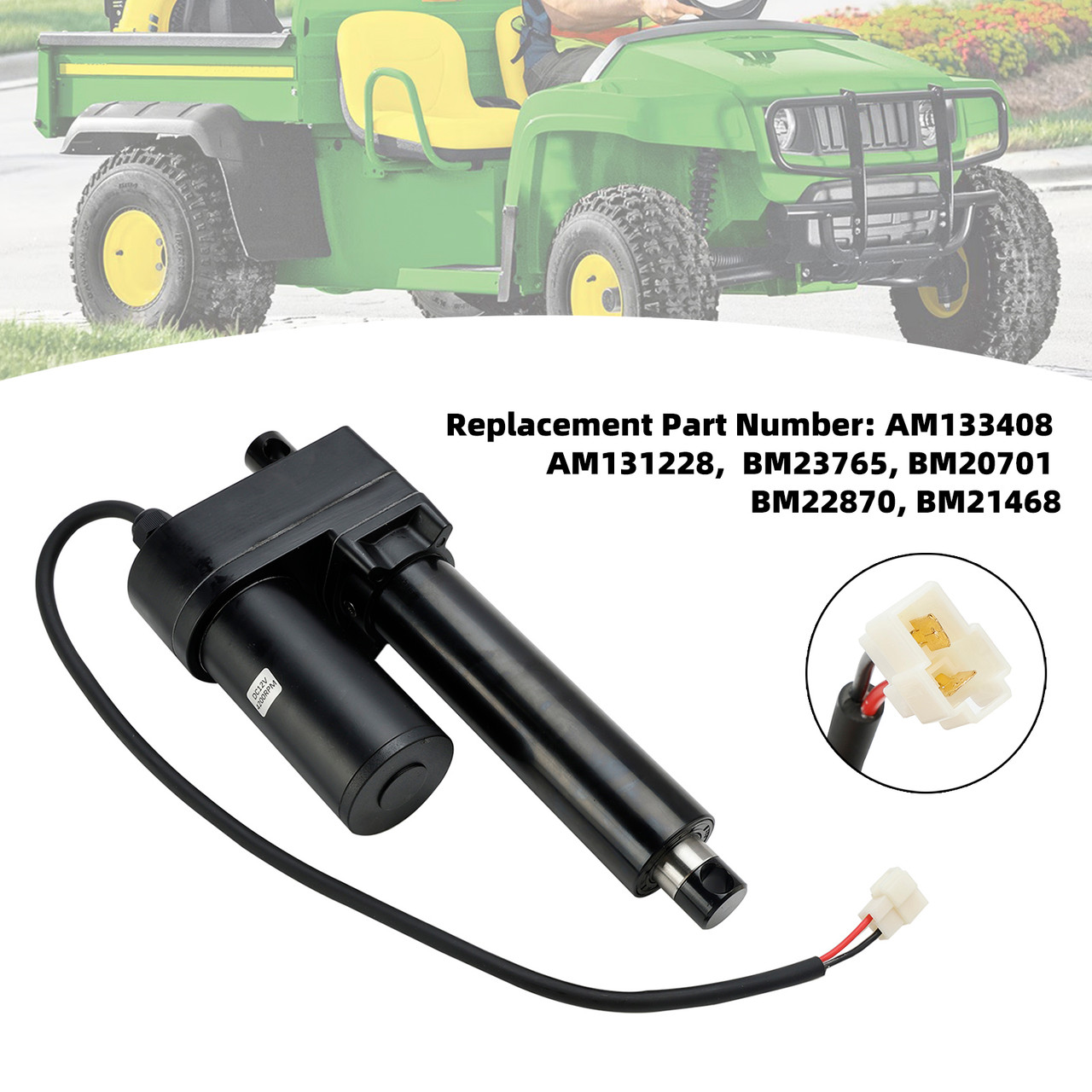 AM133408 AM131228 Actuator For John Deere Utility Vehicle GATOR 6X4 4X2 TX TH TS