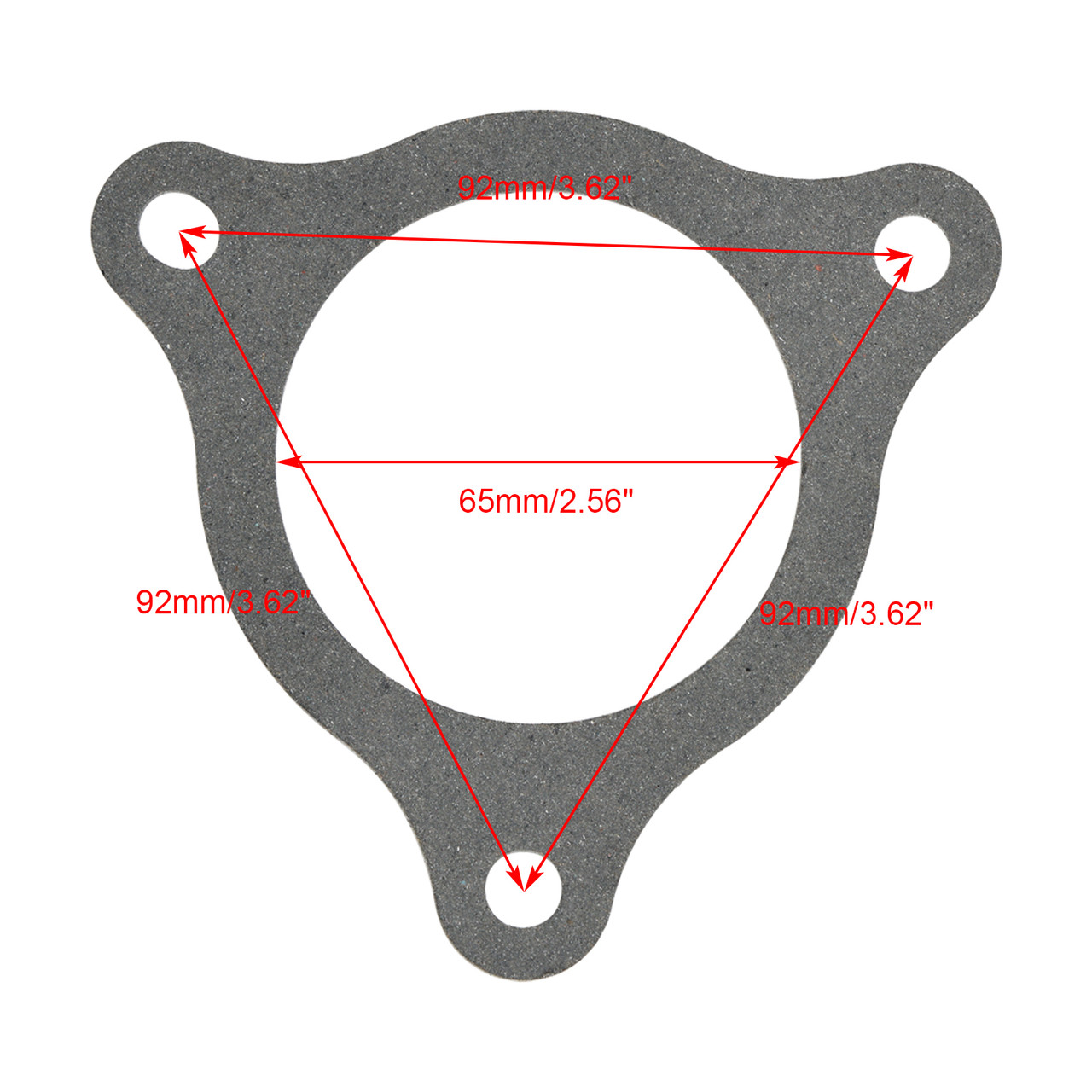 2PC 5814340 5814963 Upgraded Exhaust Gasket for Polaris RZR Turbo XP PRO 2016-2023