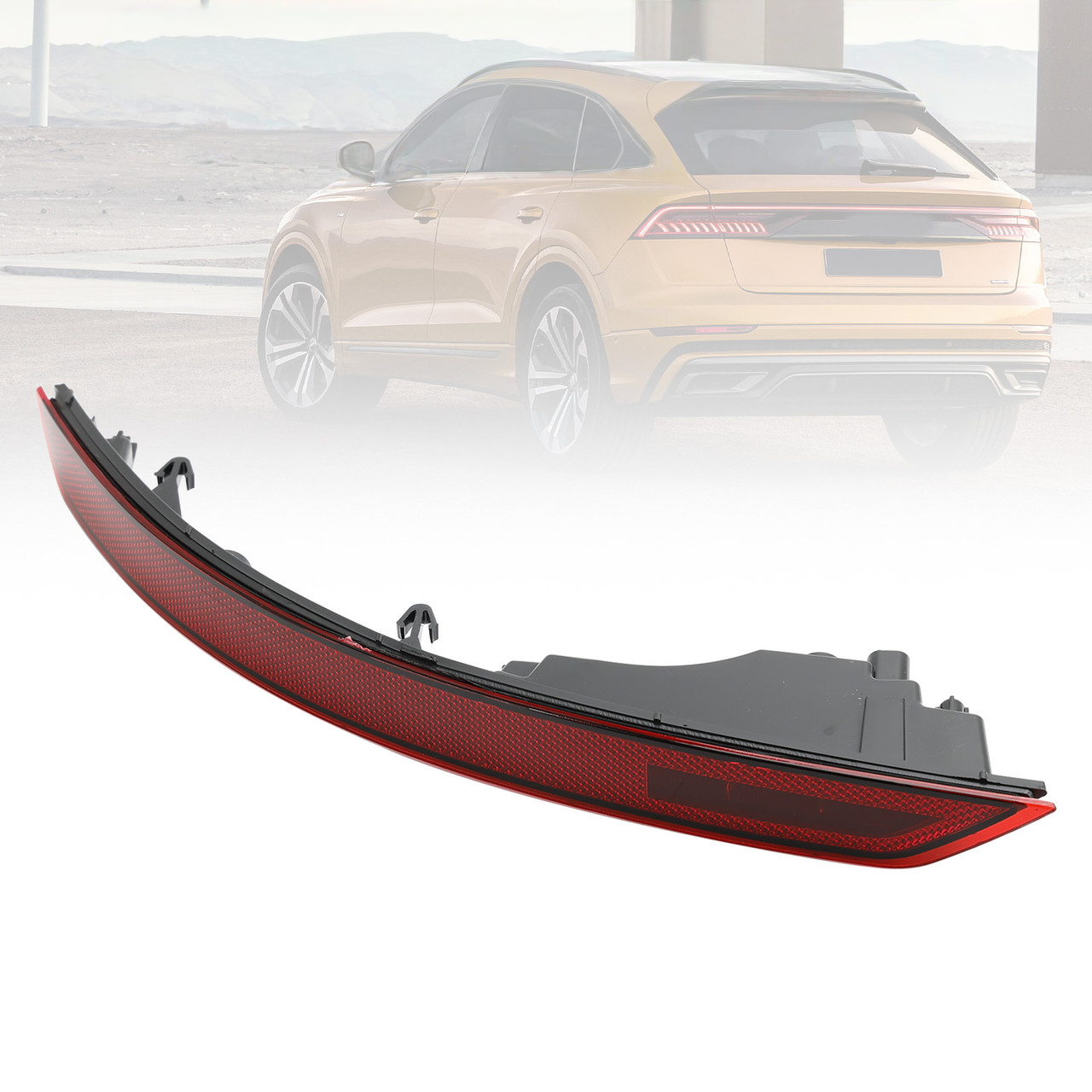 Rear Left Bumper Reflector Lamp 4M8945701 For Audi Q8 RSQ8 SQ8 2019-2022