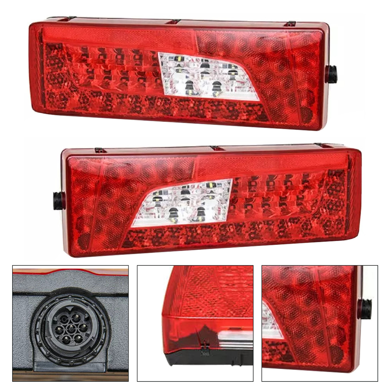 2x LED Rear Lamps 2380955+2241859 For SCANIA R P G L S Series Trucks 2x LED Rear Lamps 2380955+2241859 For SCANIA R P G L S Series Trucks