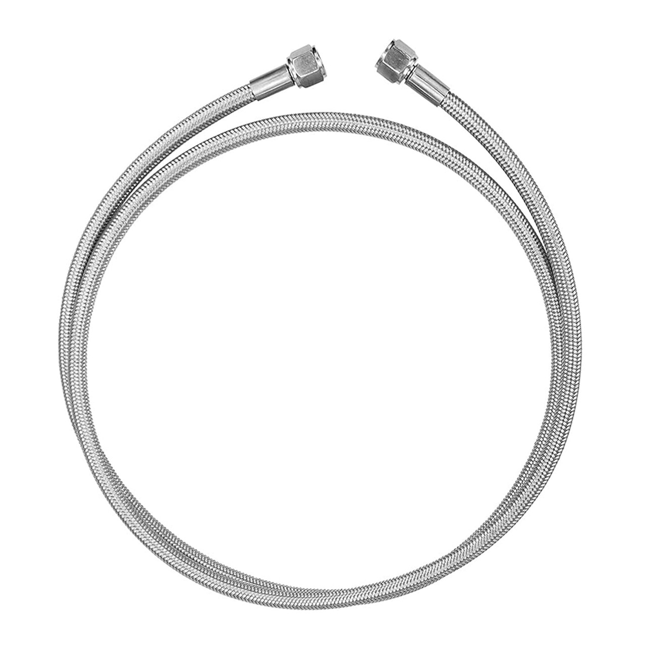 1996 Turbo 350/40/ 200-200R4/700R4-4L60-4L60E-4L65E 70" SS Braided Transmission Cooler Hose Line Generic