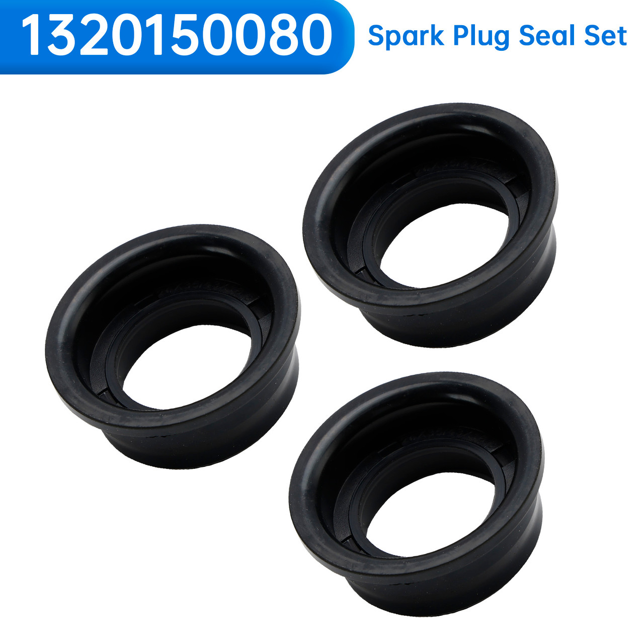 2008-2015 Smart Fortwo 3PCS New Spark Plug Seal Set C638GS 1320150080 Generic 2008-2015 Smart Fortwo 3PCS New Spark Plug Seal Set C638GS 1320150080 Generic