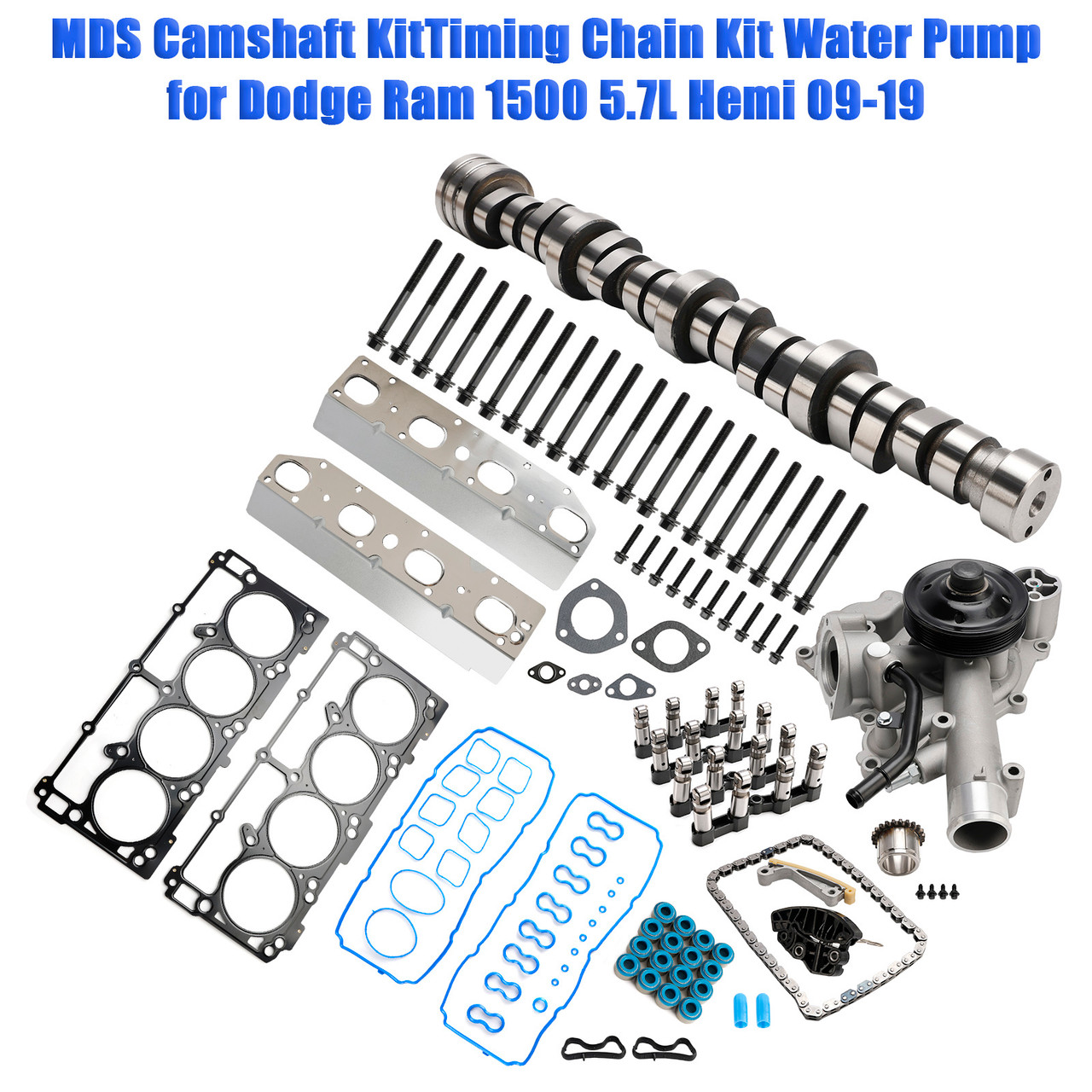 2011-2019 Ram 1500 5.7L Engine MDS Camshaft KitTiming Chain Kit Water Pump Generic