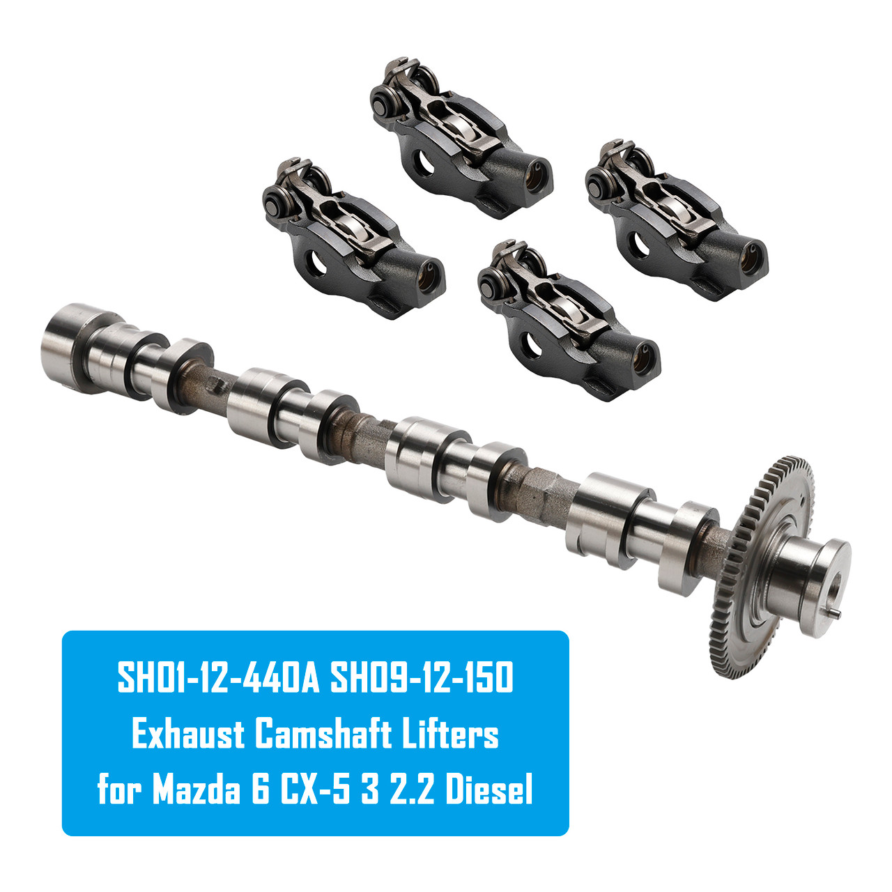 2012-2017 Mazda CX-5 KE GH 2.2 D 6 3 Exhaust Camshaft Lifters SH01