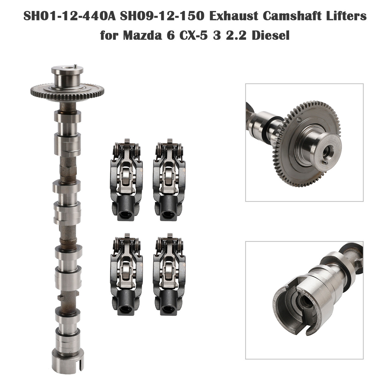 2012-2017 Mazda CX-5 KE GH 2.2 D 6 3 Exhaust Camshaft Lifters SH01