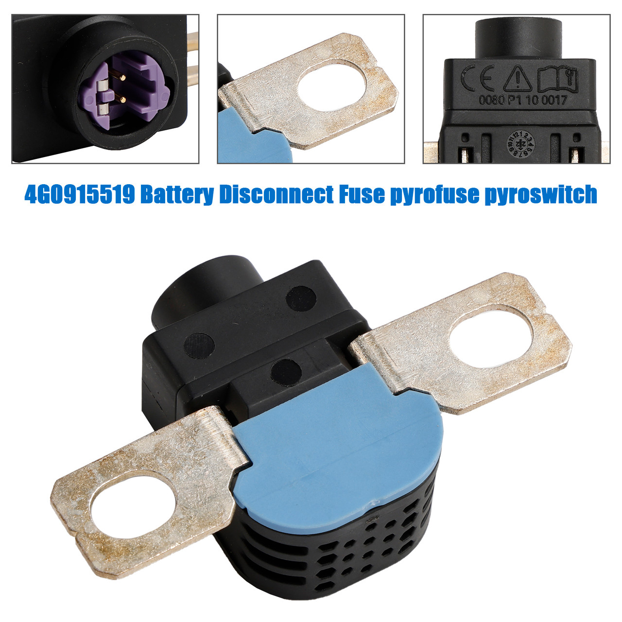 2010-2016 Audi Q5 A6 S6 4G0915519 Battery Disconnect Fuse pyrofuse pyroswitch Generic