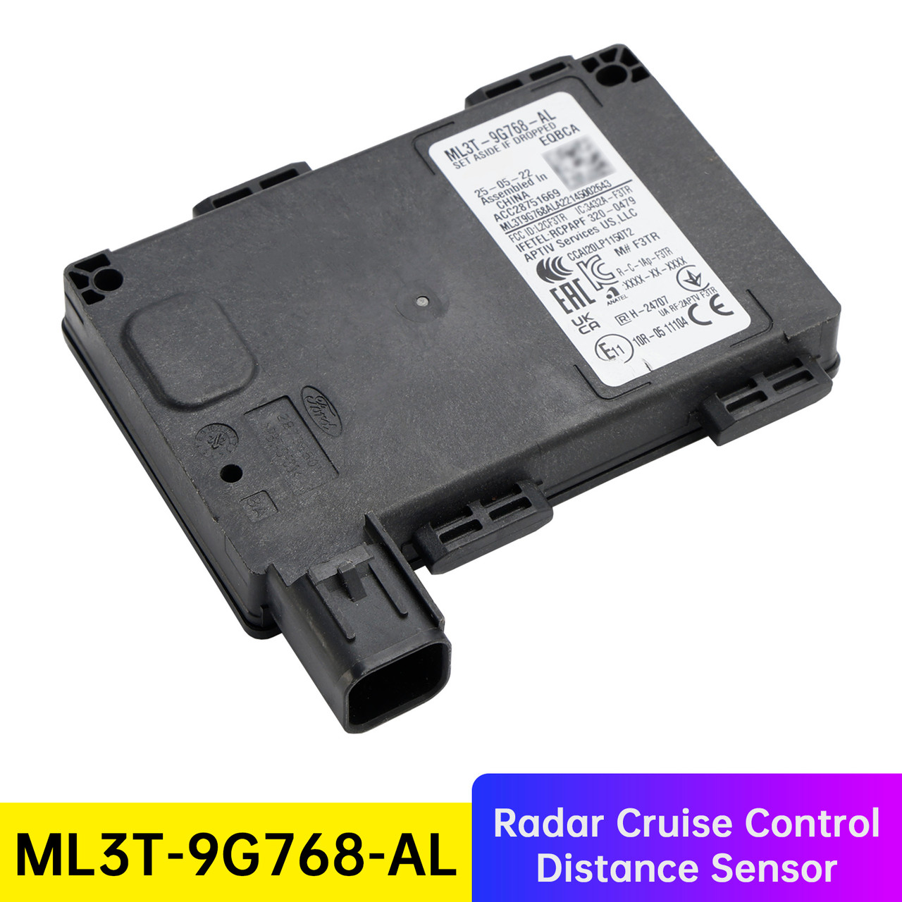 2021-2023 Ford F150 Escape F-350 F-250 Lincoln Navigator Radar Cruise Control Distance Sensor ML3T-9G768-AL Generic