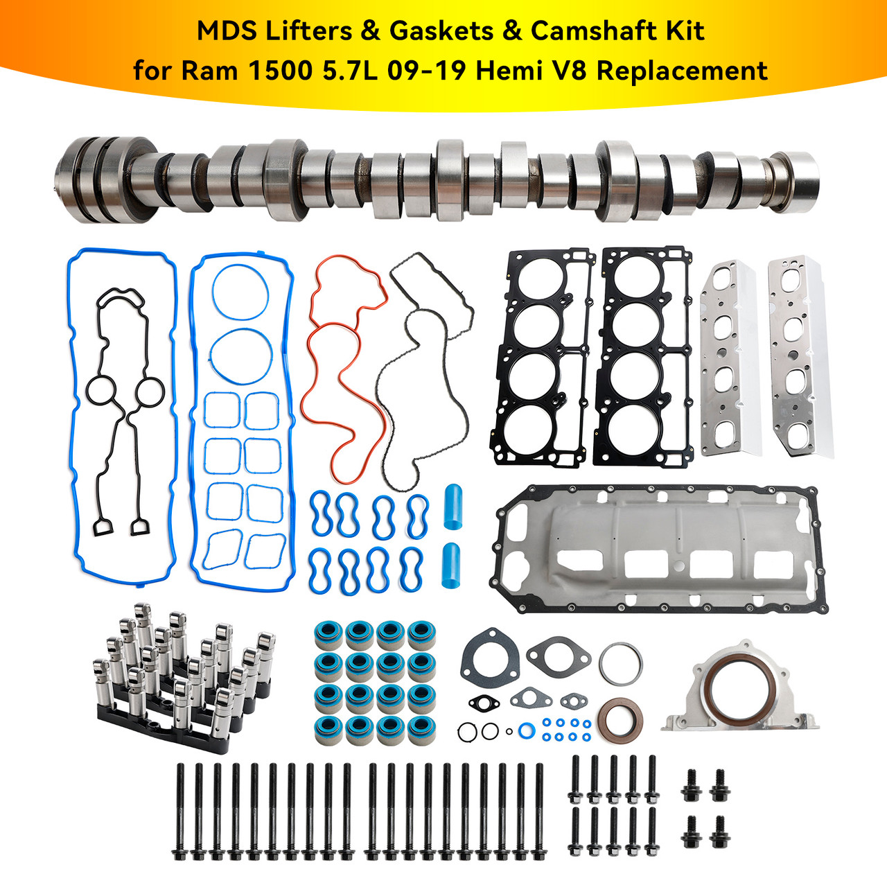 MDS Hemi Engine MDS Lifters & Gaskets & Camshaft Kit 53021726AD