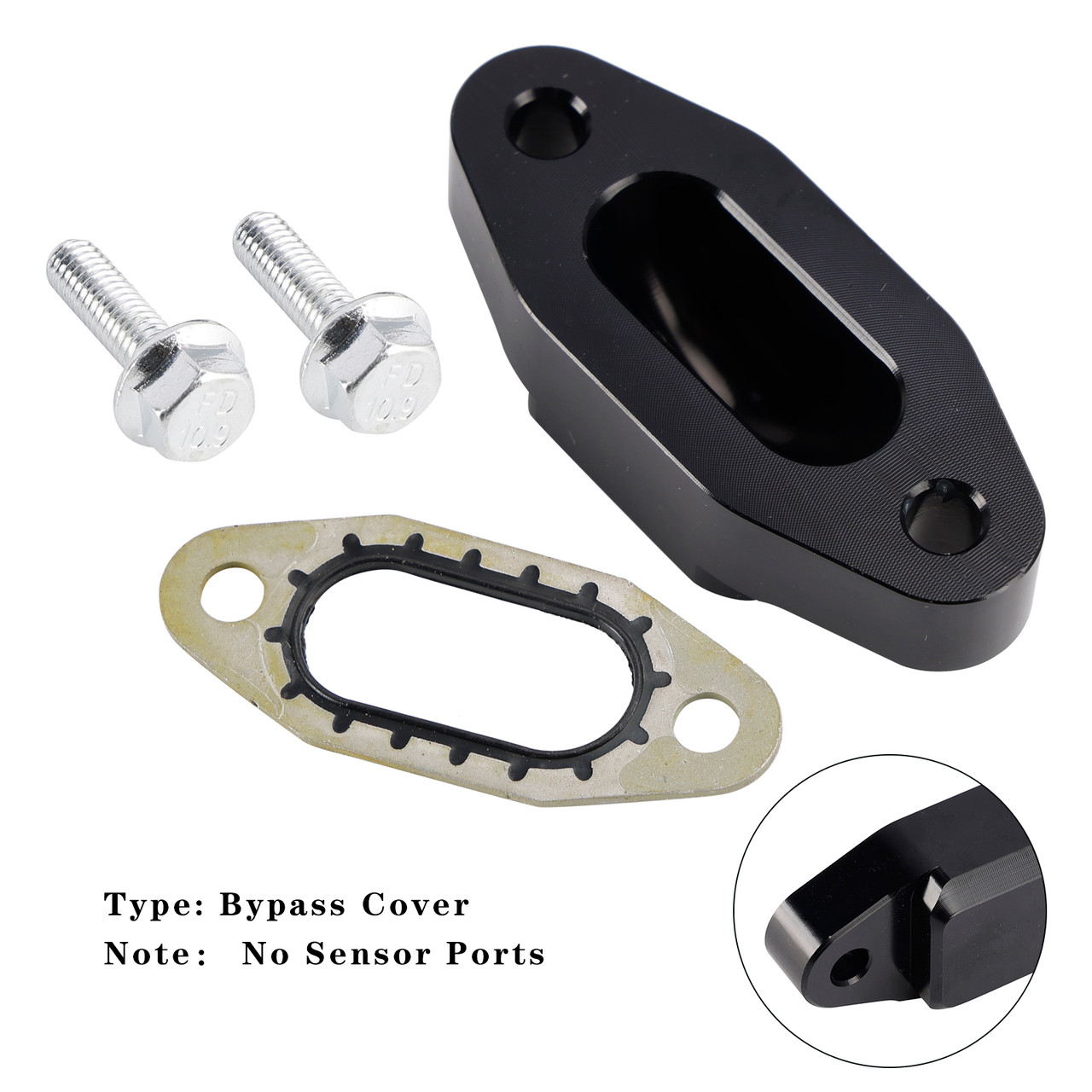 Gen III & IV LS Engine Oil Cooler Bypass Cover (No Sensor Ports) Generic
