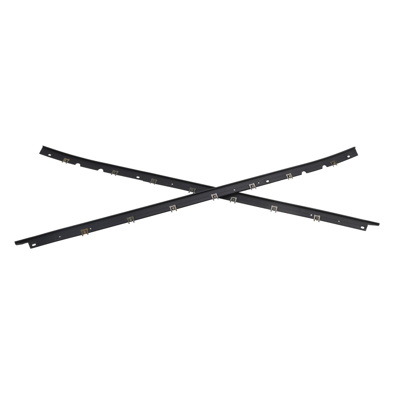 1984-1996 Corvette Driver + Passenger Sides Door Panel Outer Window Seals Generic 1984-1996 Corvette Driver + Passenger Sides Door Panel Outer Window Seals Generic