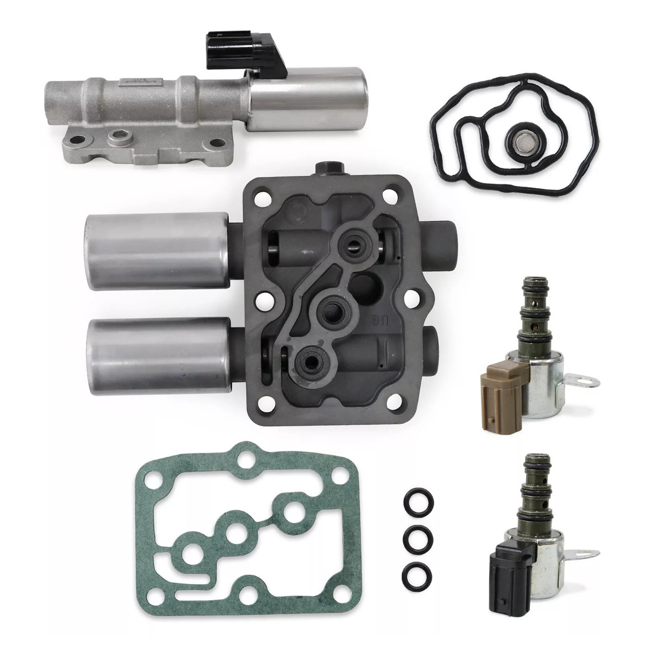 1997-2007 Honda Accor-d 4 Cyl 6 Cyl Odysse-y Pilo-t Prelud-e Transmission Solenoid Kit 28250-P7W-003 Generic